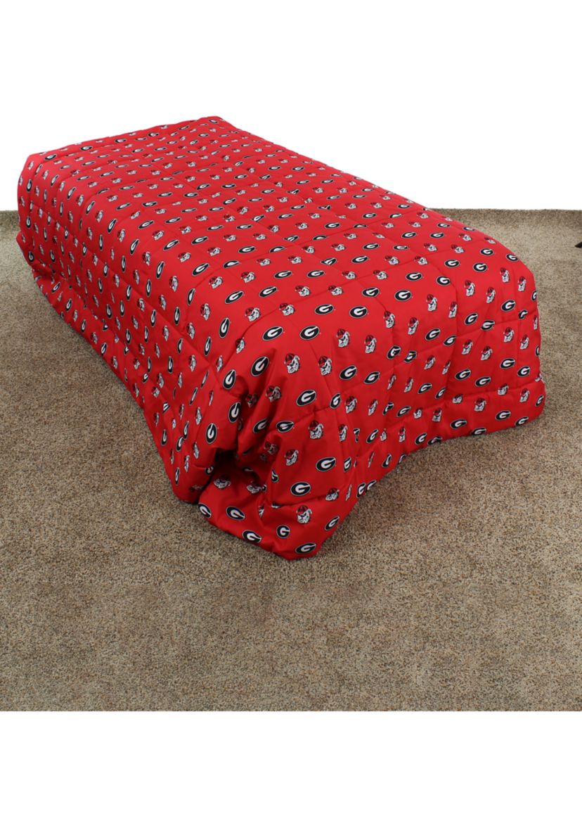 NCAA Georgia Bulldogs Reversible Comforter Set