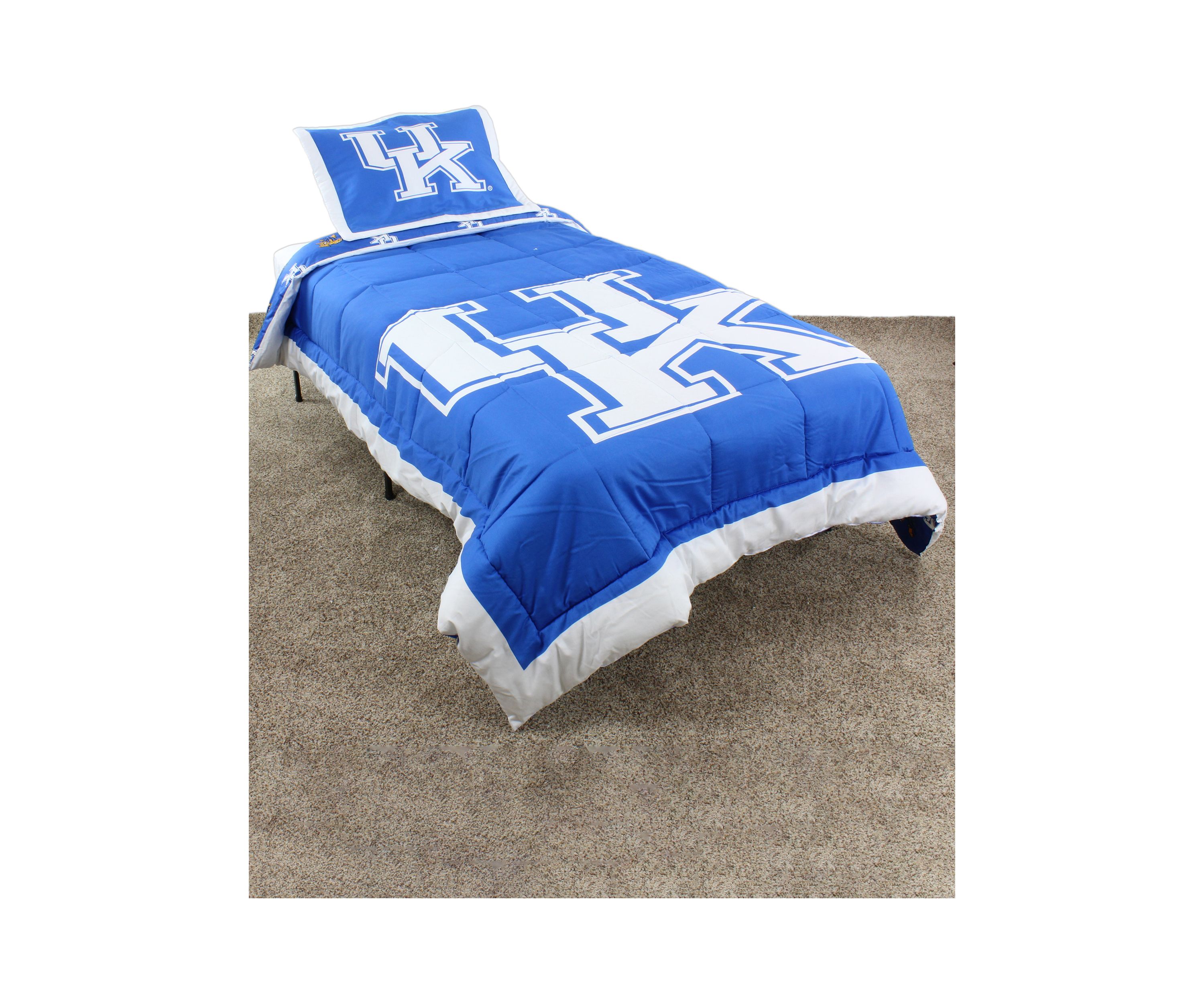 NCAA Kentucky Wildcats Reversible Comforter Set