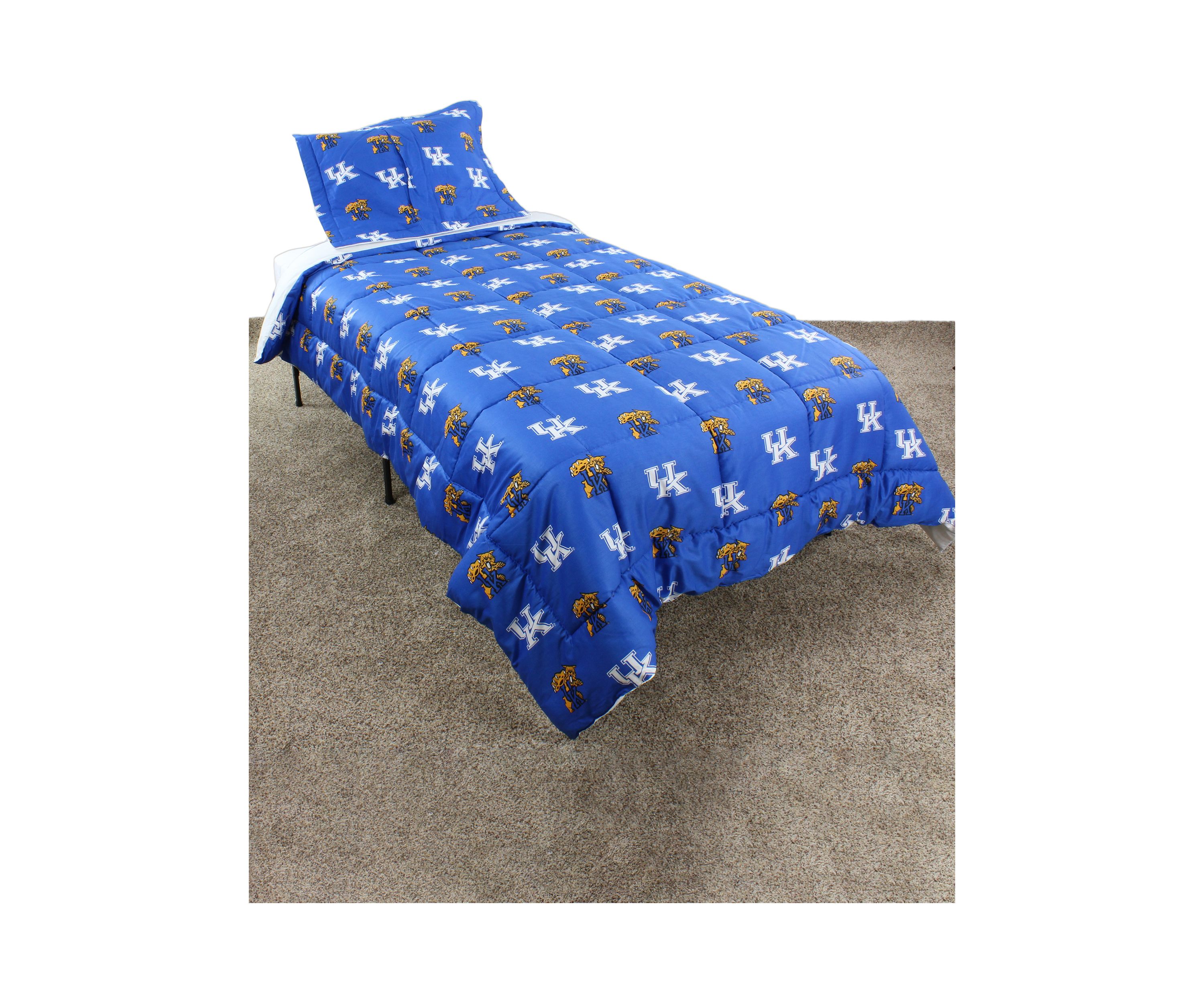NCAA Kentucky Wildcats Reversible Comforter Set