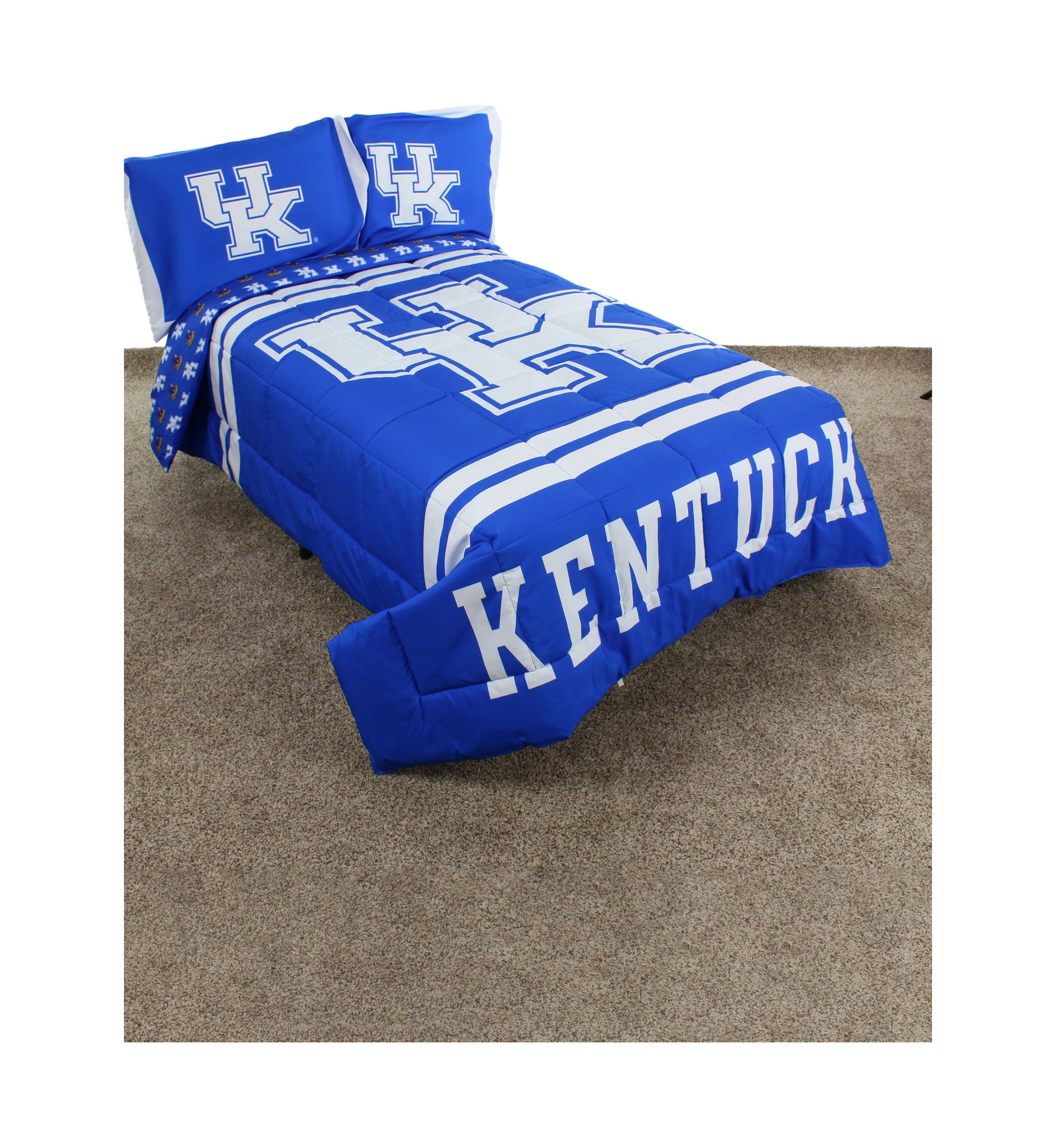 NCAA Kentucky Wildcats Reversible Comforter Set