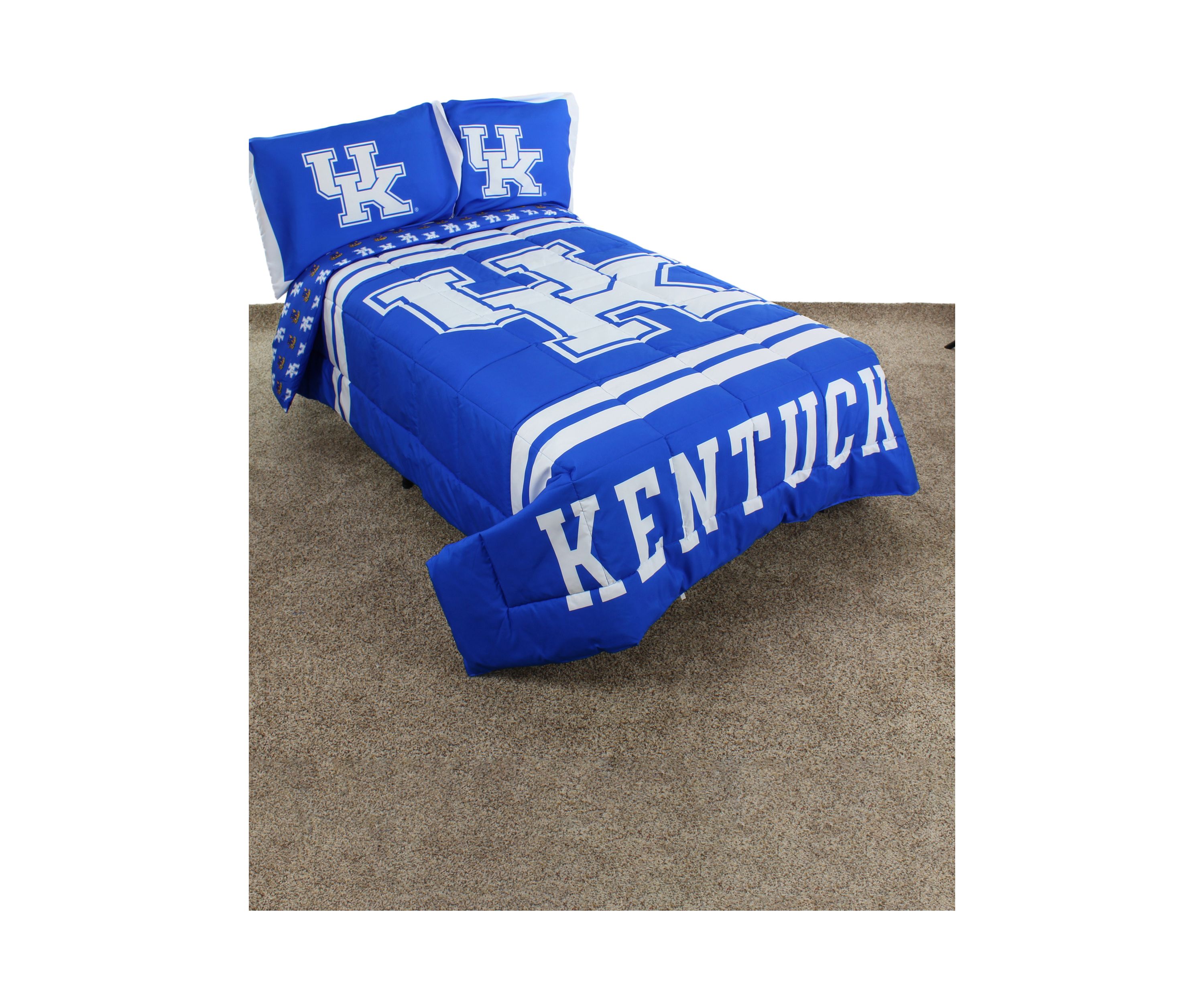 NCAA Kentucky Wildcats Reversible Comforter Set