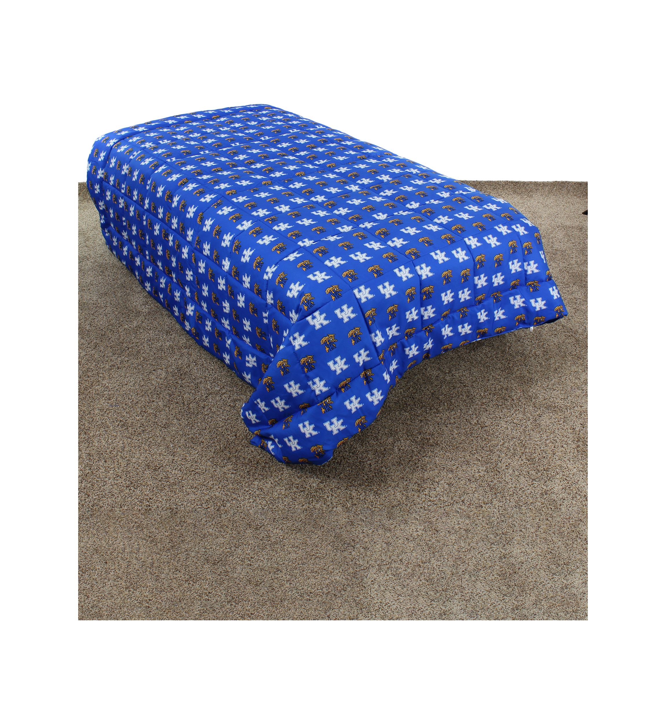 NCAA Kentucky Wildcats Reversible Comforter Set