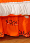 NCAA Clemson Tigers Printed Dust Ruffle