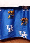 NCAA Kentucky Wildcats Printed Dust Ruffle