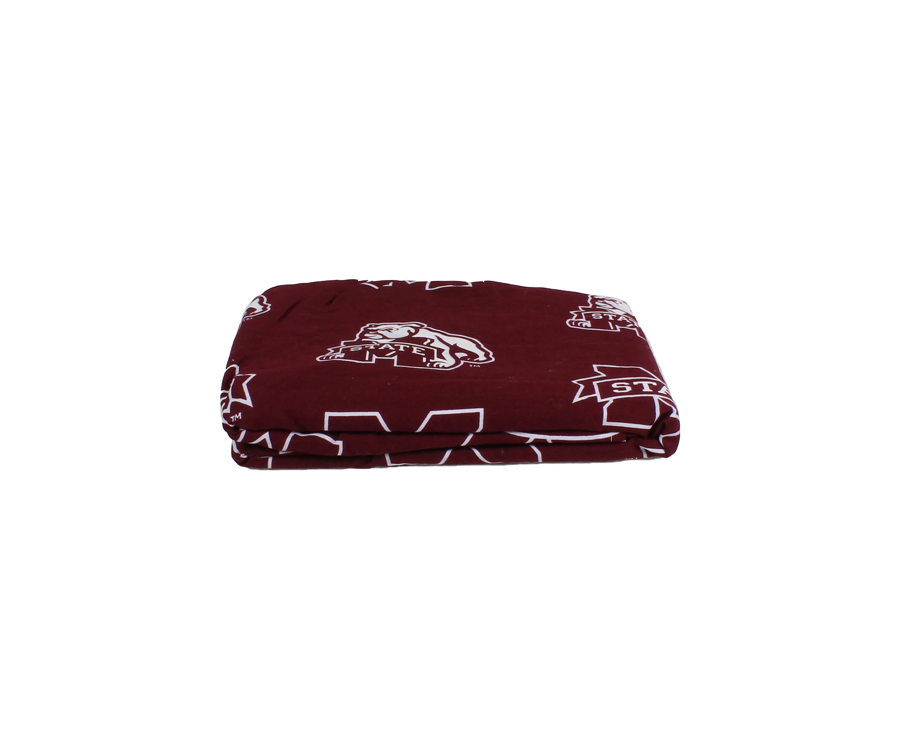 NCAA Mississippi State Bulldogs Printed Dust Ruffle