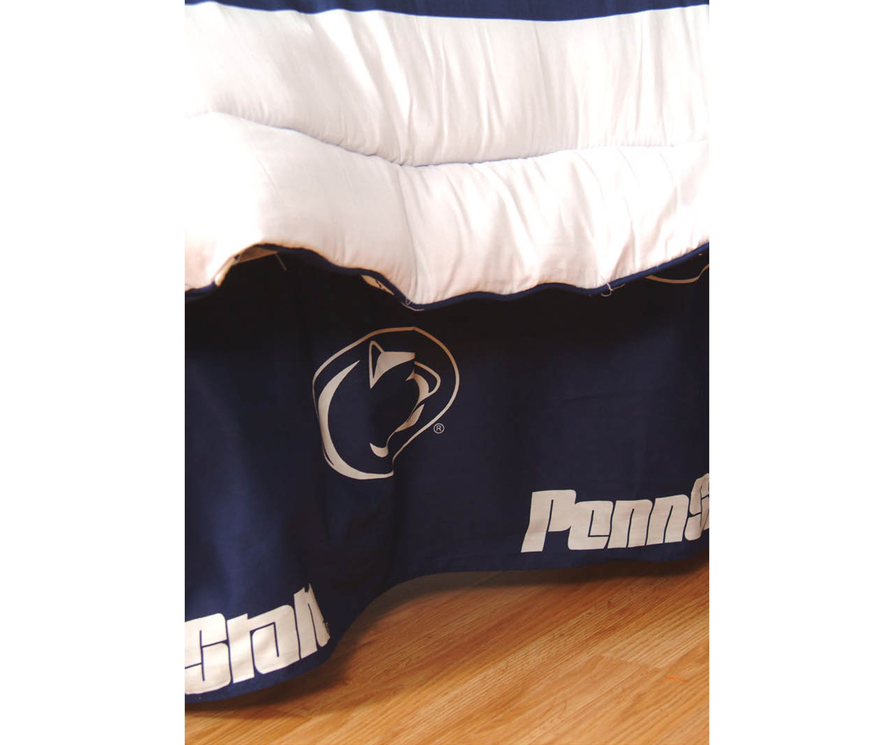 NCAA Penn State Nittany Lions Printed Dust Ruffle