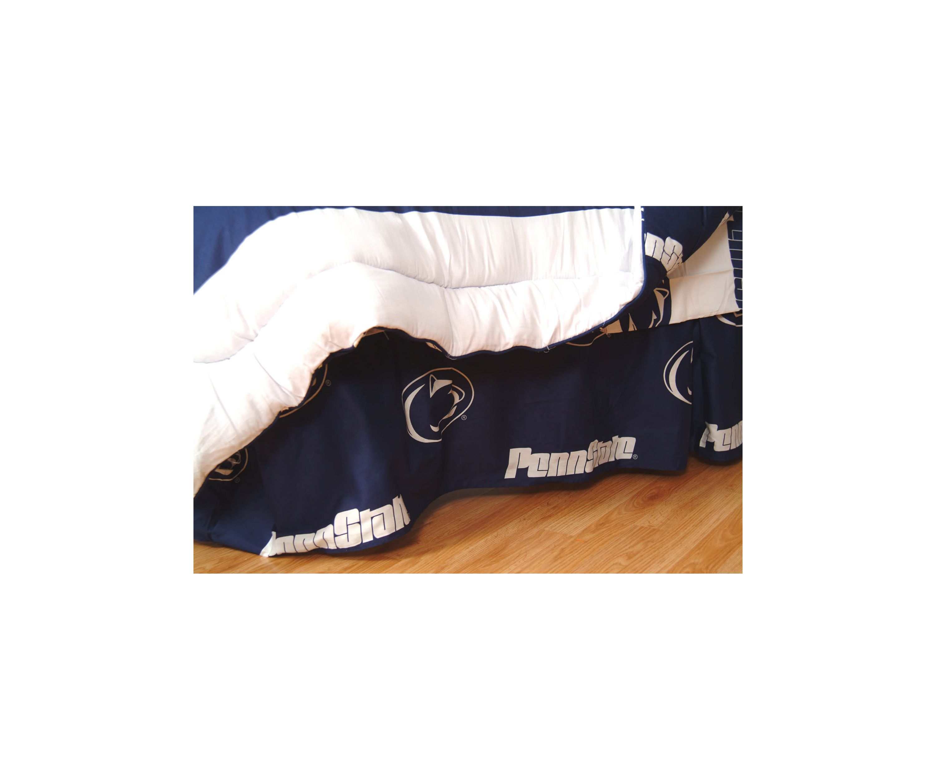 NCAA Penn State Nittany Lions Printed Dust Ruffle
