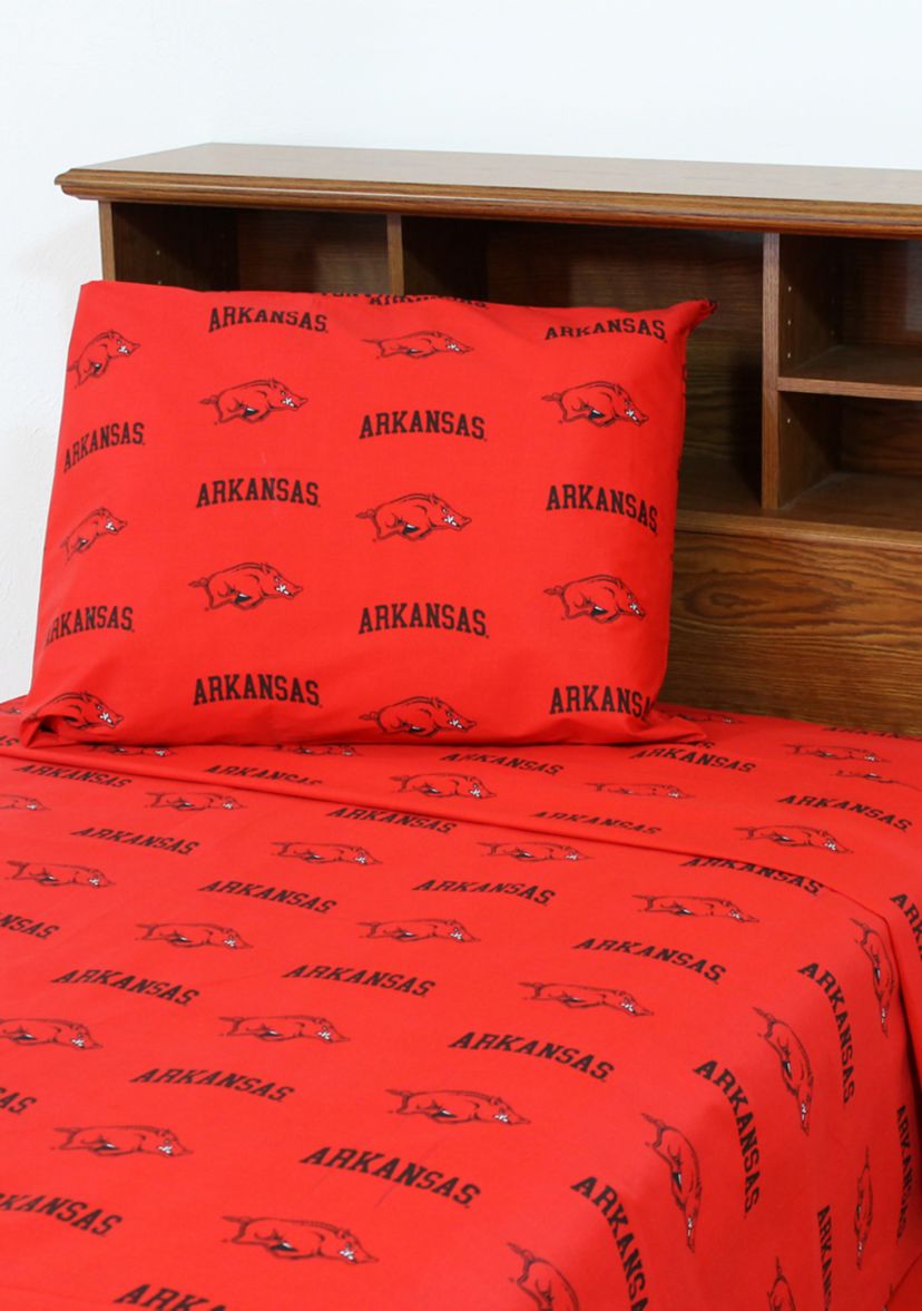 NCAA Arkansas Razorbacks Sheet Set