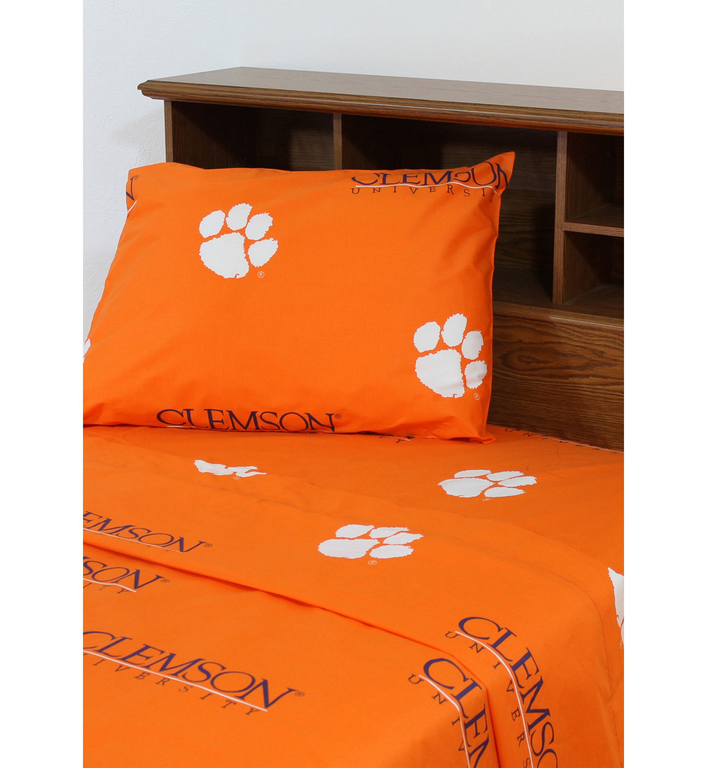 NCAA Clemson Tigers Sheet Set