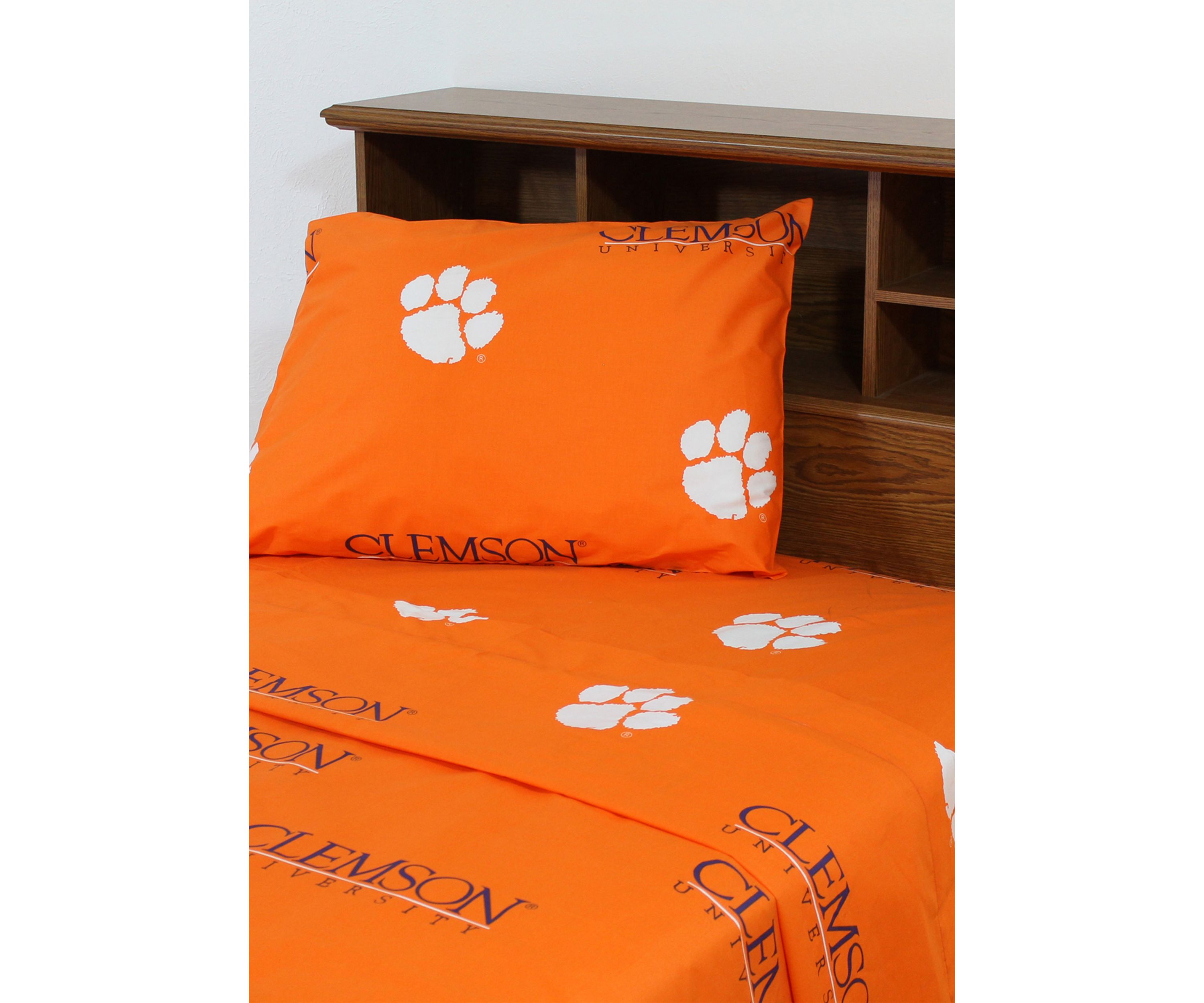 NCAA Clemson Tigers Sheet Set