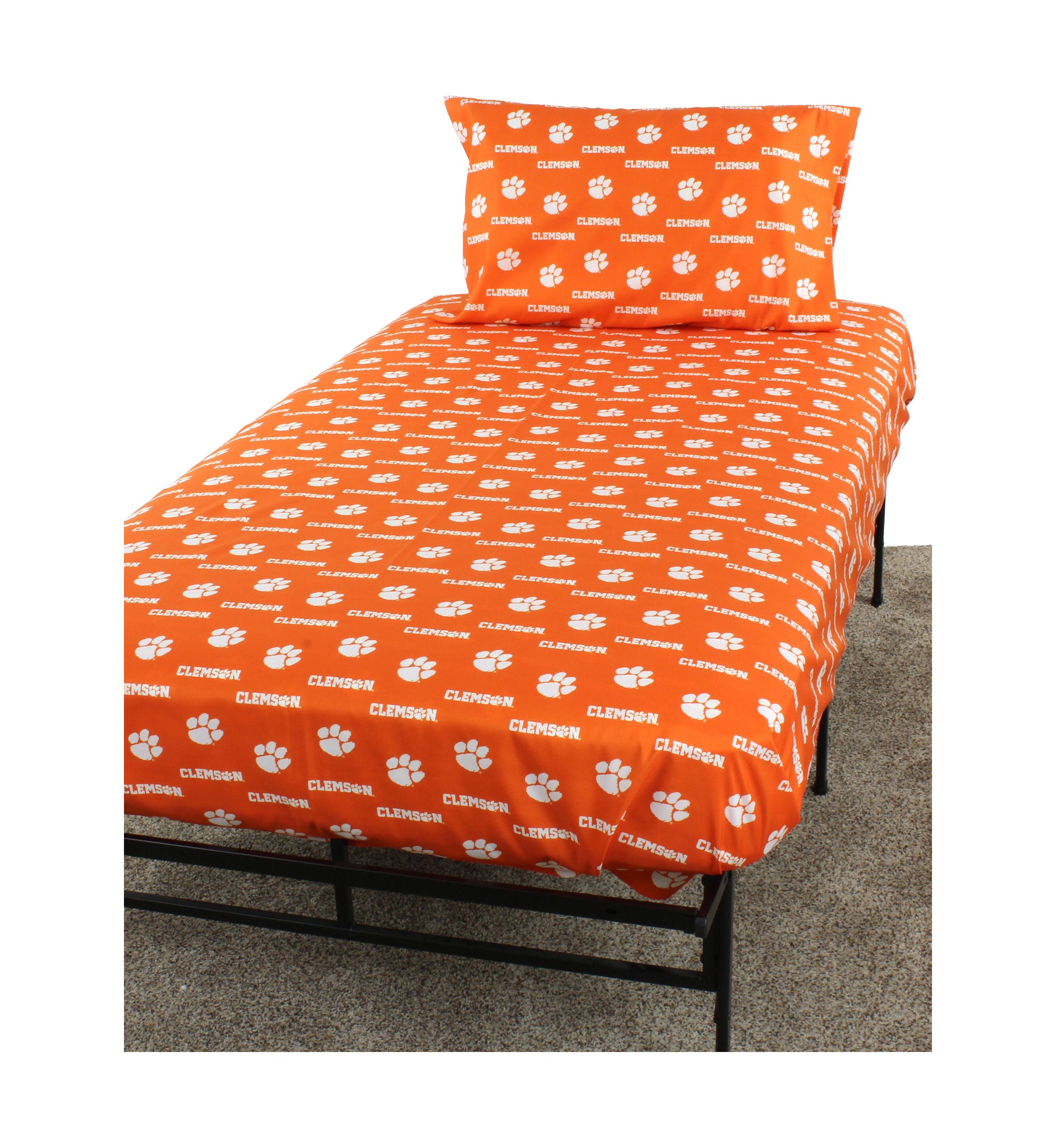 NCAA Clemson Tigers Sheet Set