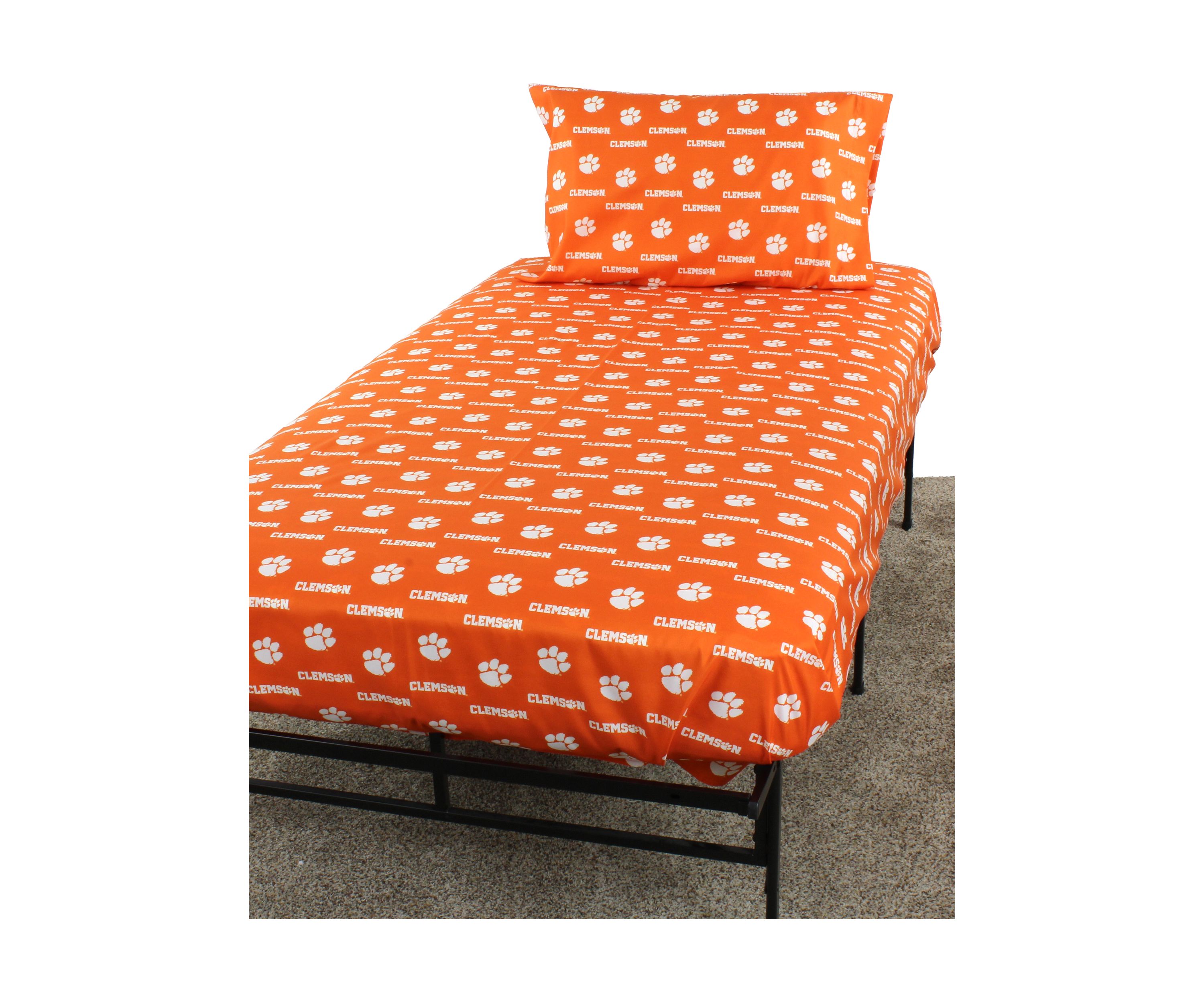 NCAA Clemson Tigers Sheet Set