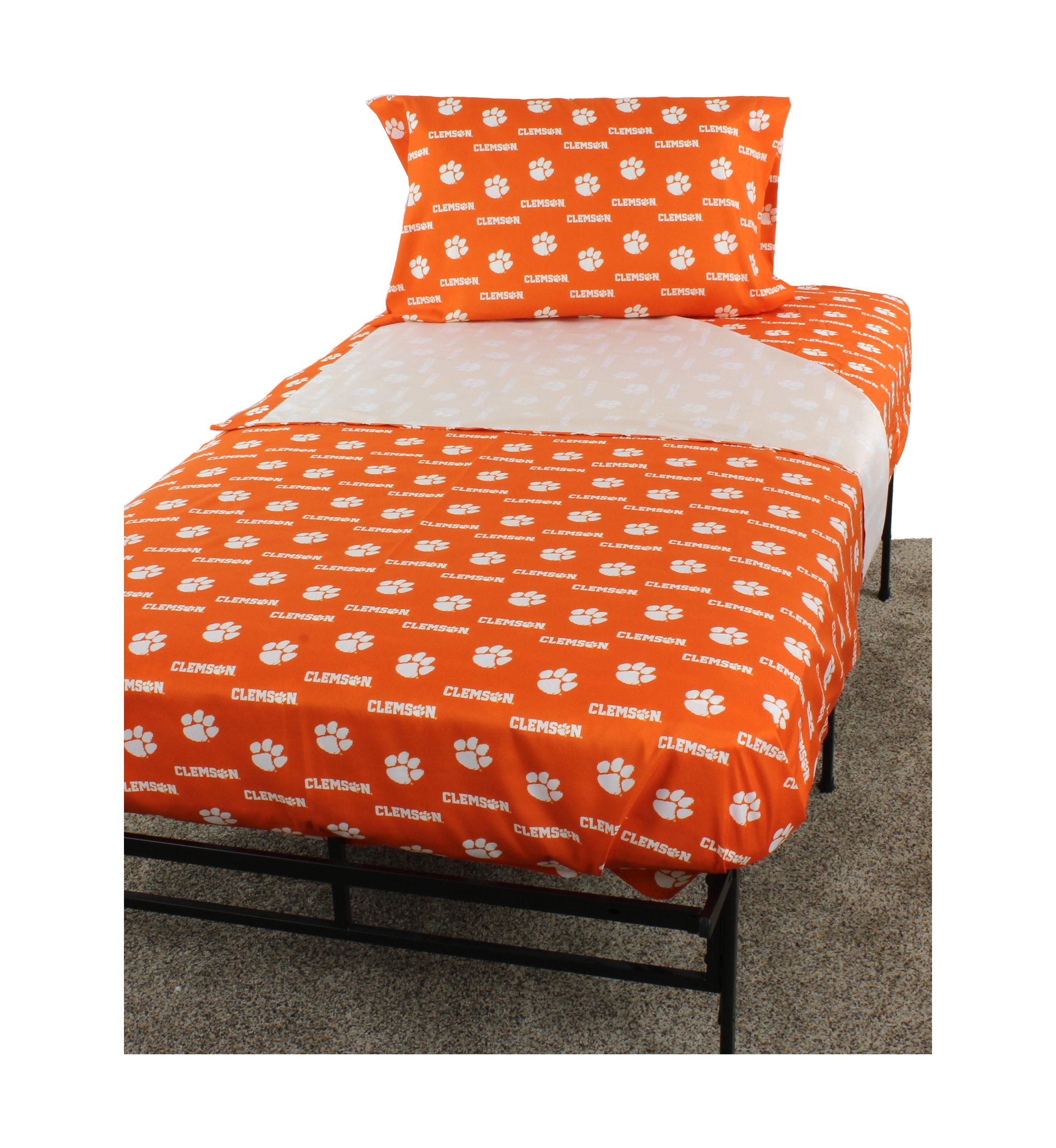 NCAA Clemson Tigers Sheet Set