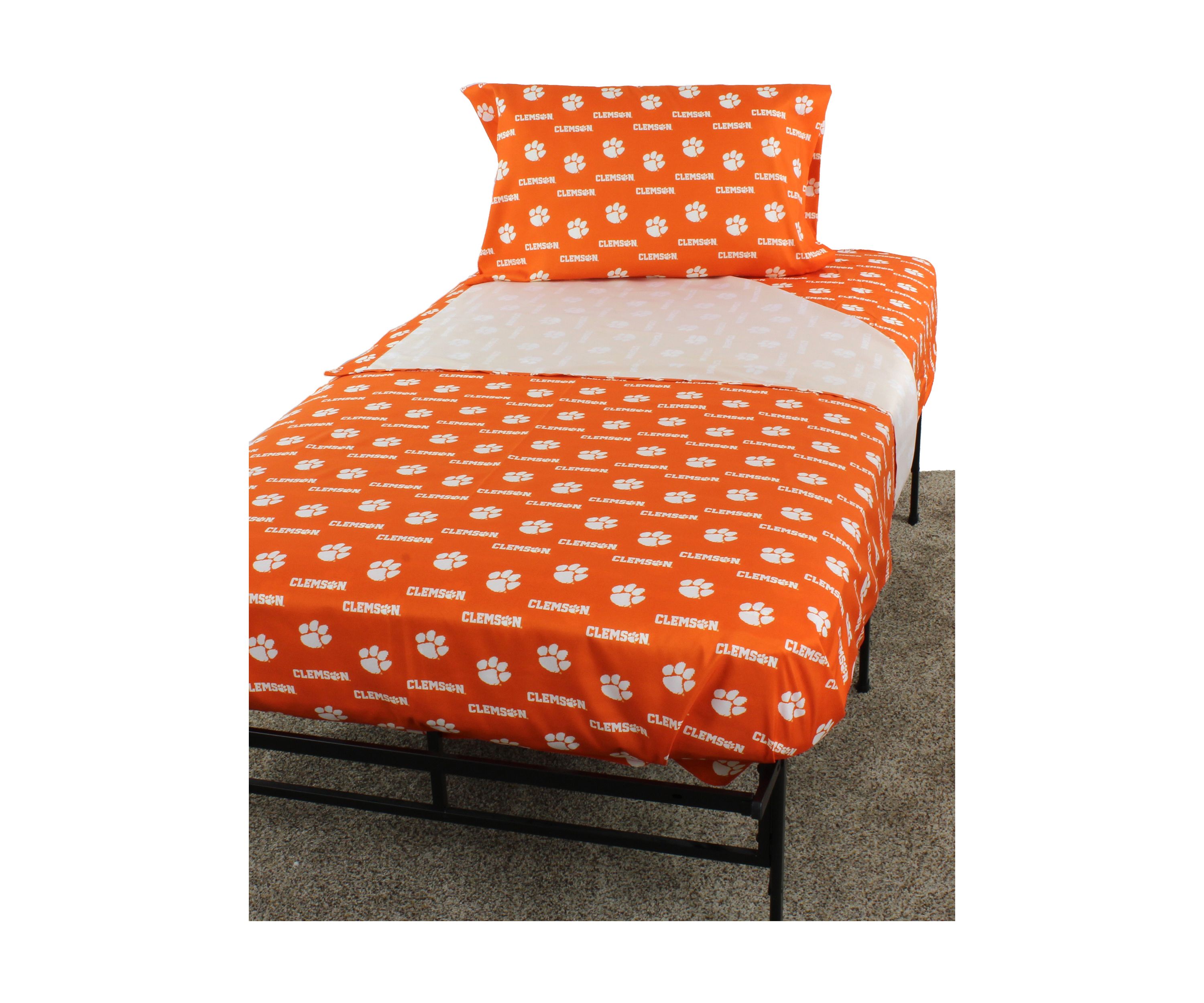 NCAA Clemson Tigers Sheet Set