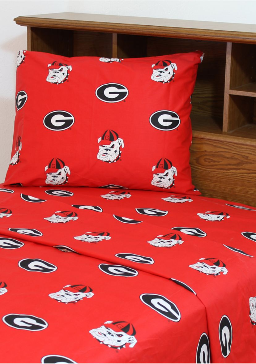 NCAA Georgia Bulldogs Sheet Set