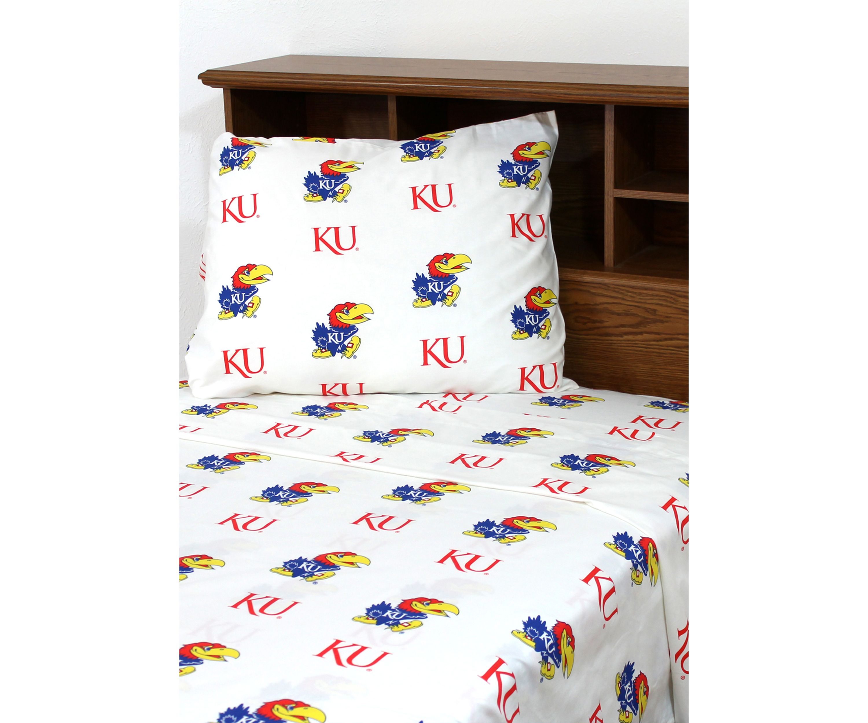 NCAA Kansas Jayhawks Sheet Set