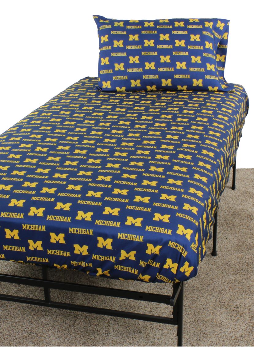 NCAA Michigan Wolverines Sheet Set