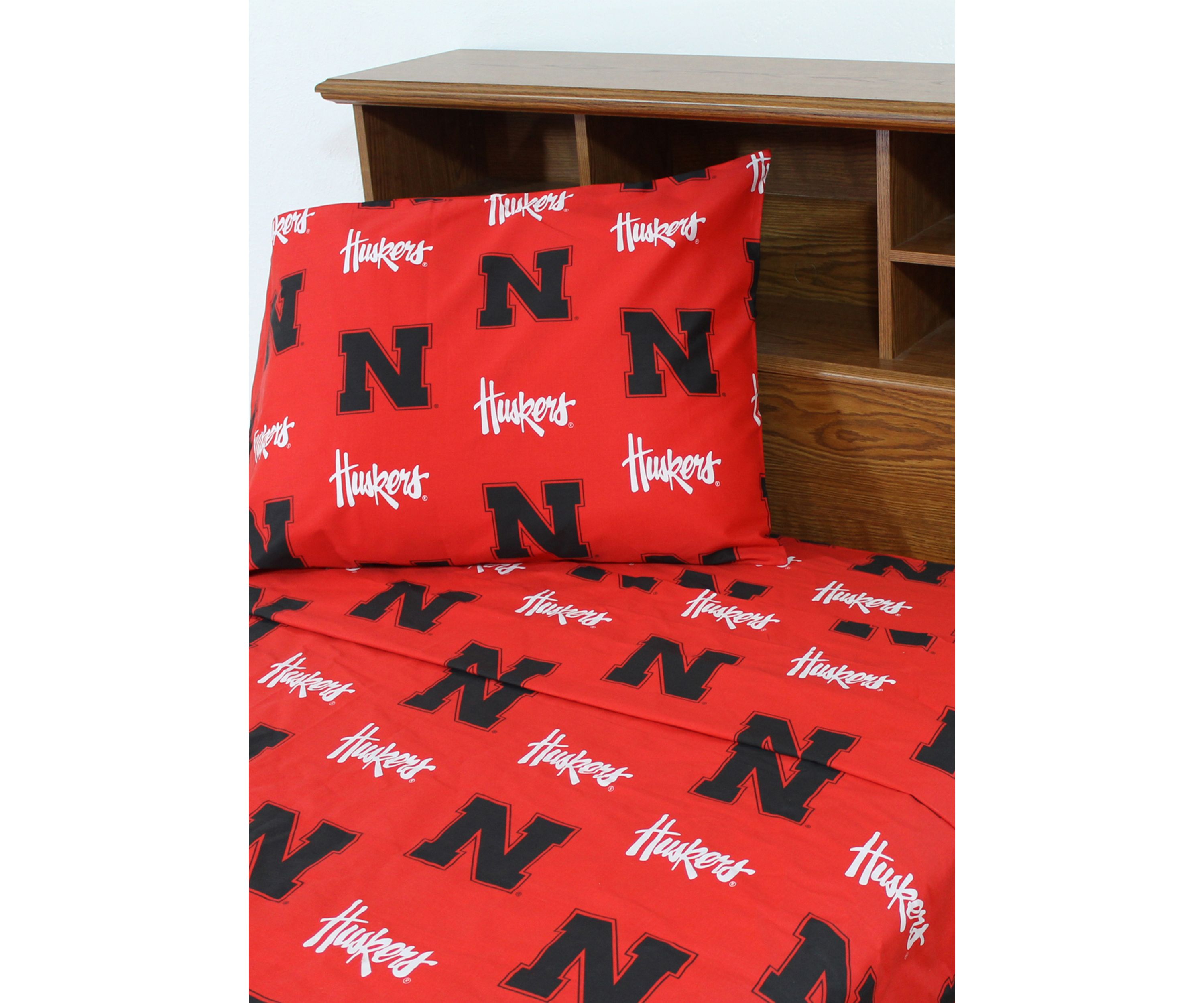 NCAA Nebraska Cornhuskers Sheet Set