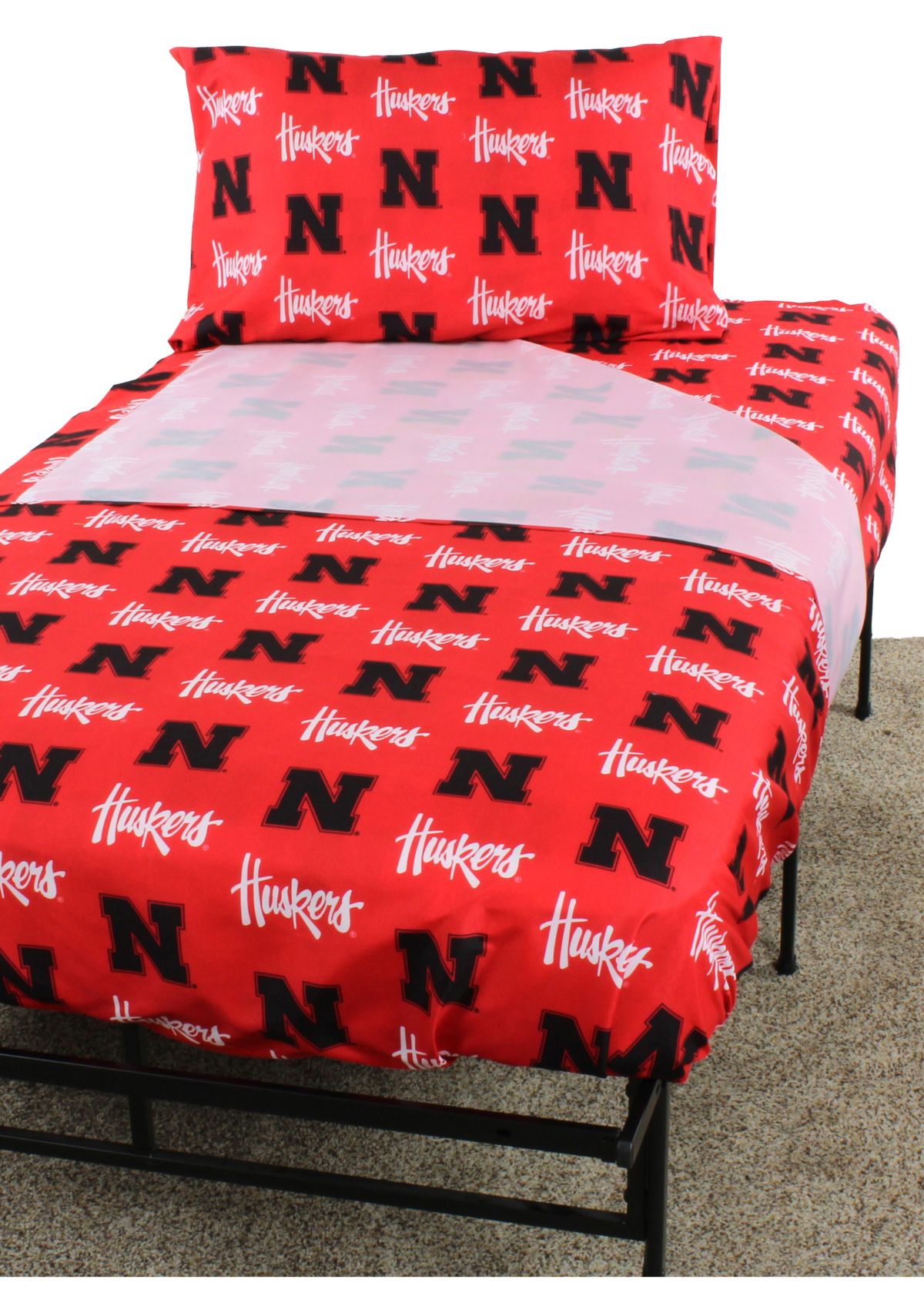 NCAA Nebraska Cornhuskers Sheet Set