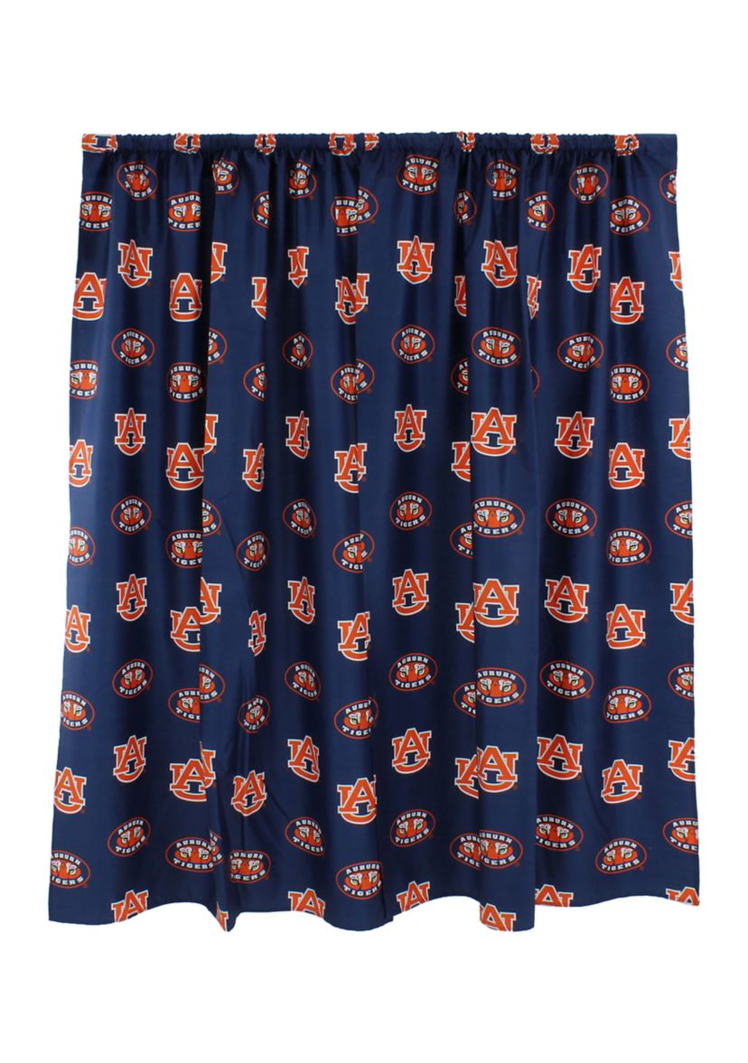 NCAA Auburn Tigers Printed Curtain Panels