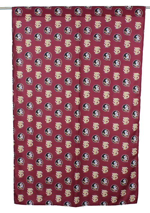 College Covers NCAA Florida State Seminoles Printed Curtain