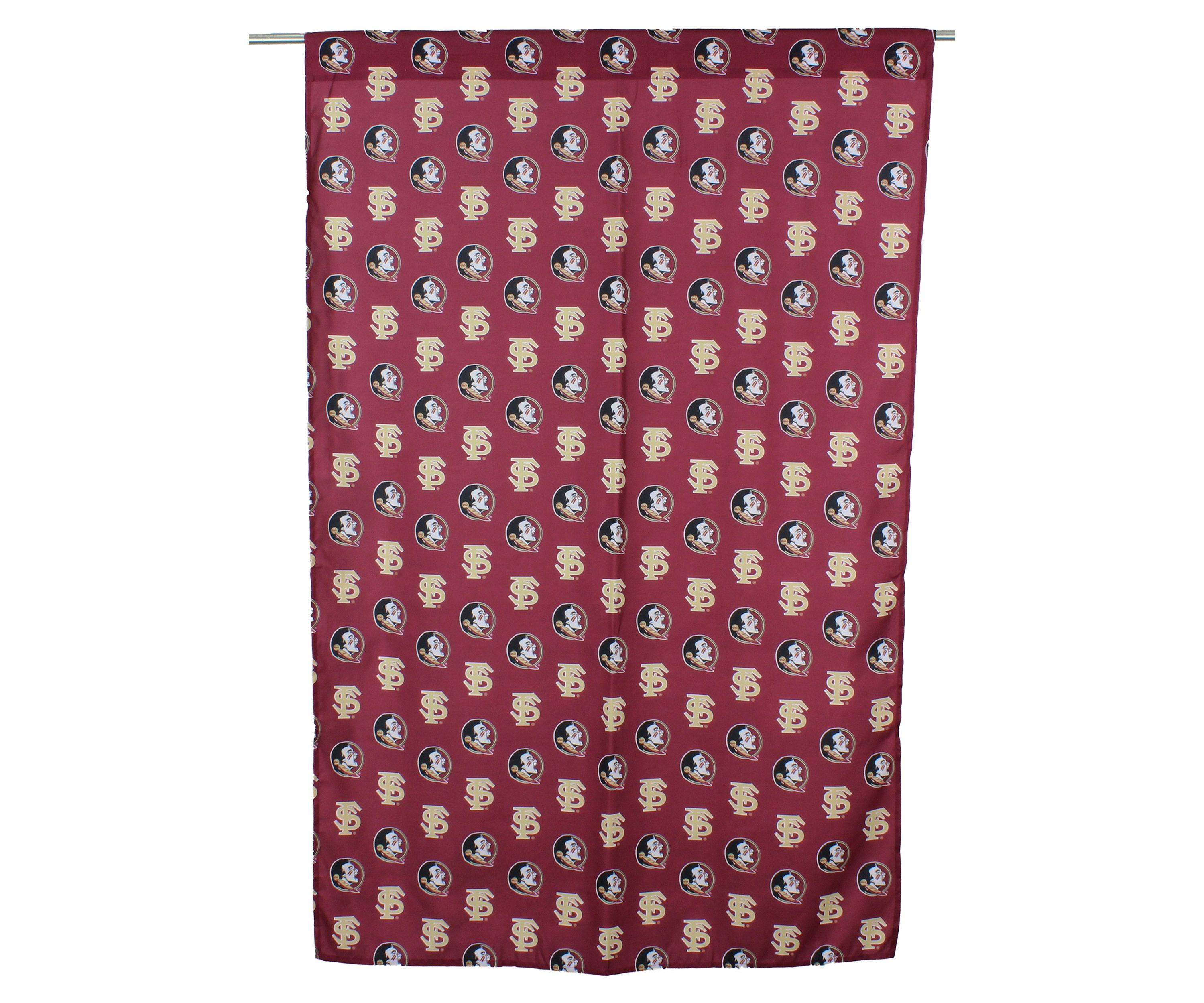 NCAA Florida State Seminoles Printed Curtain Panels