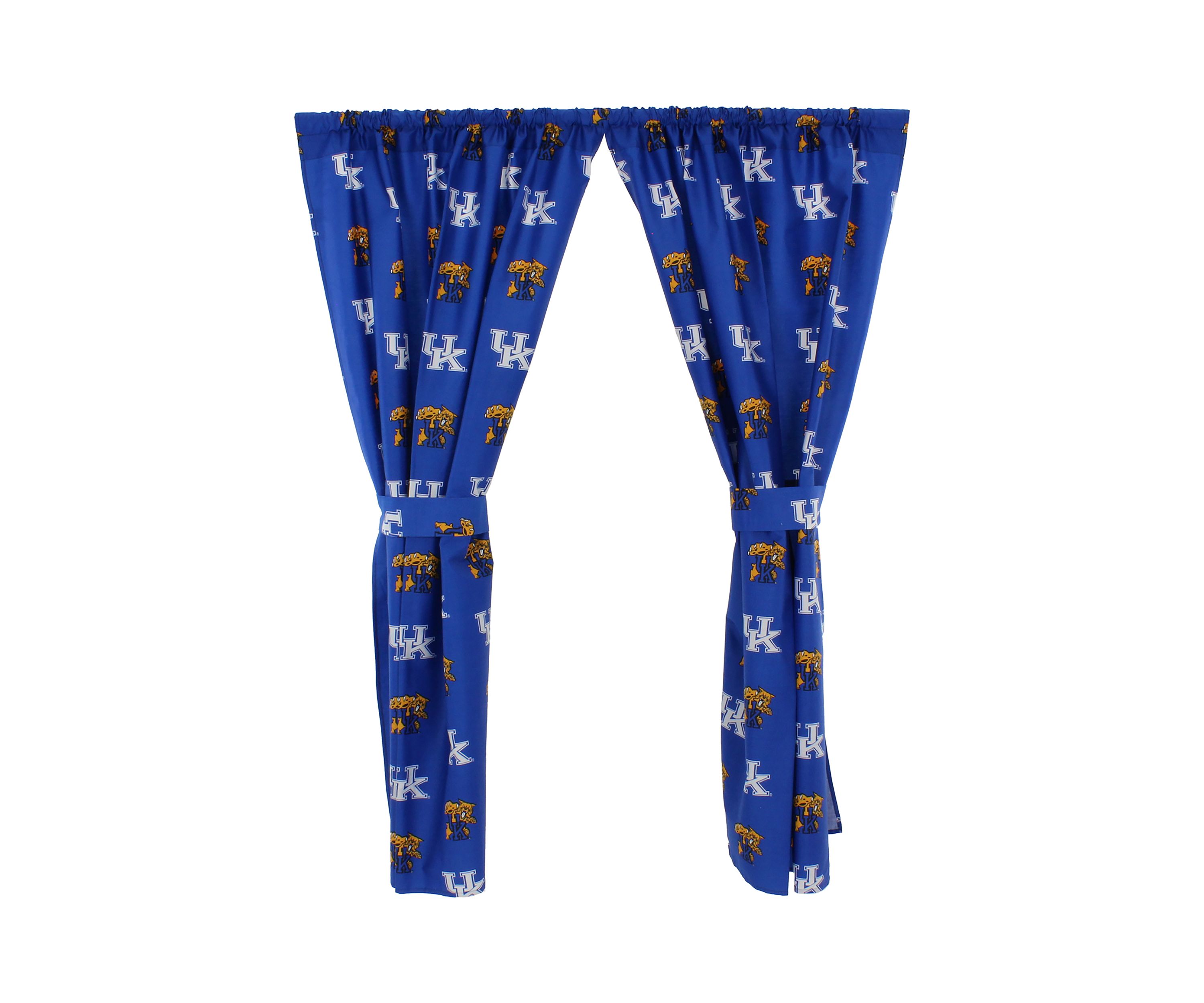 NCAA Kentucky Wildcats Printed Curtain Panels