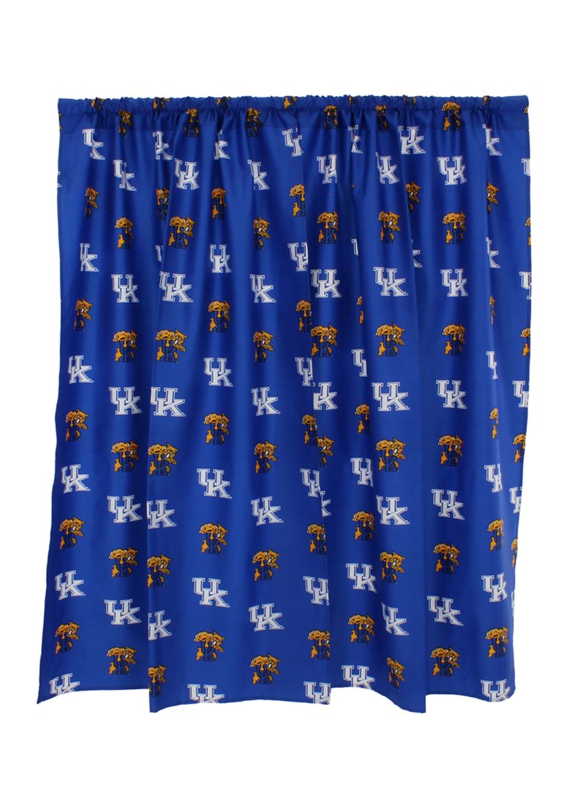 NCAA Kentucky Wildcats Printed Curtain Panels