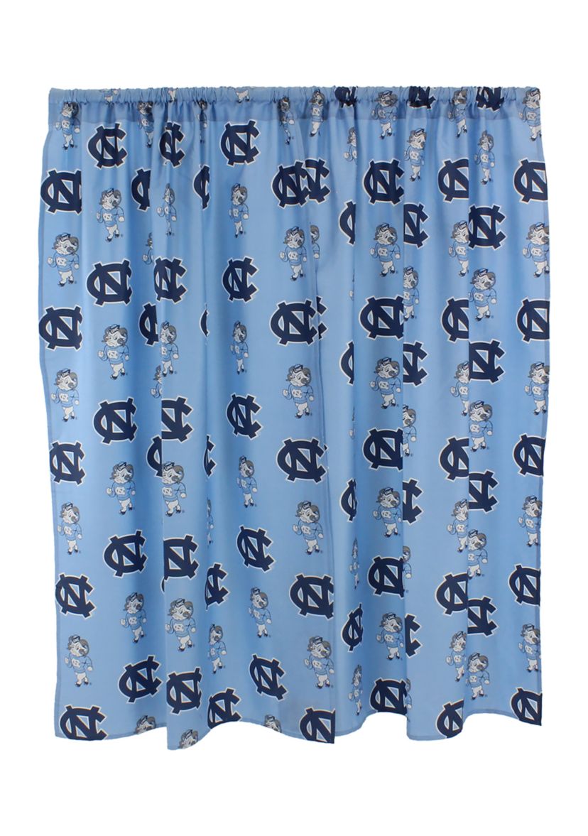 NCAA UNC Tar Heels Printed Curtain Panels