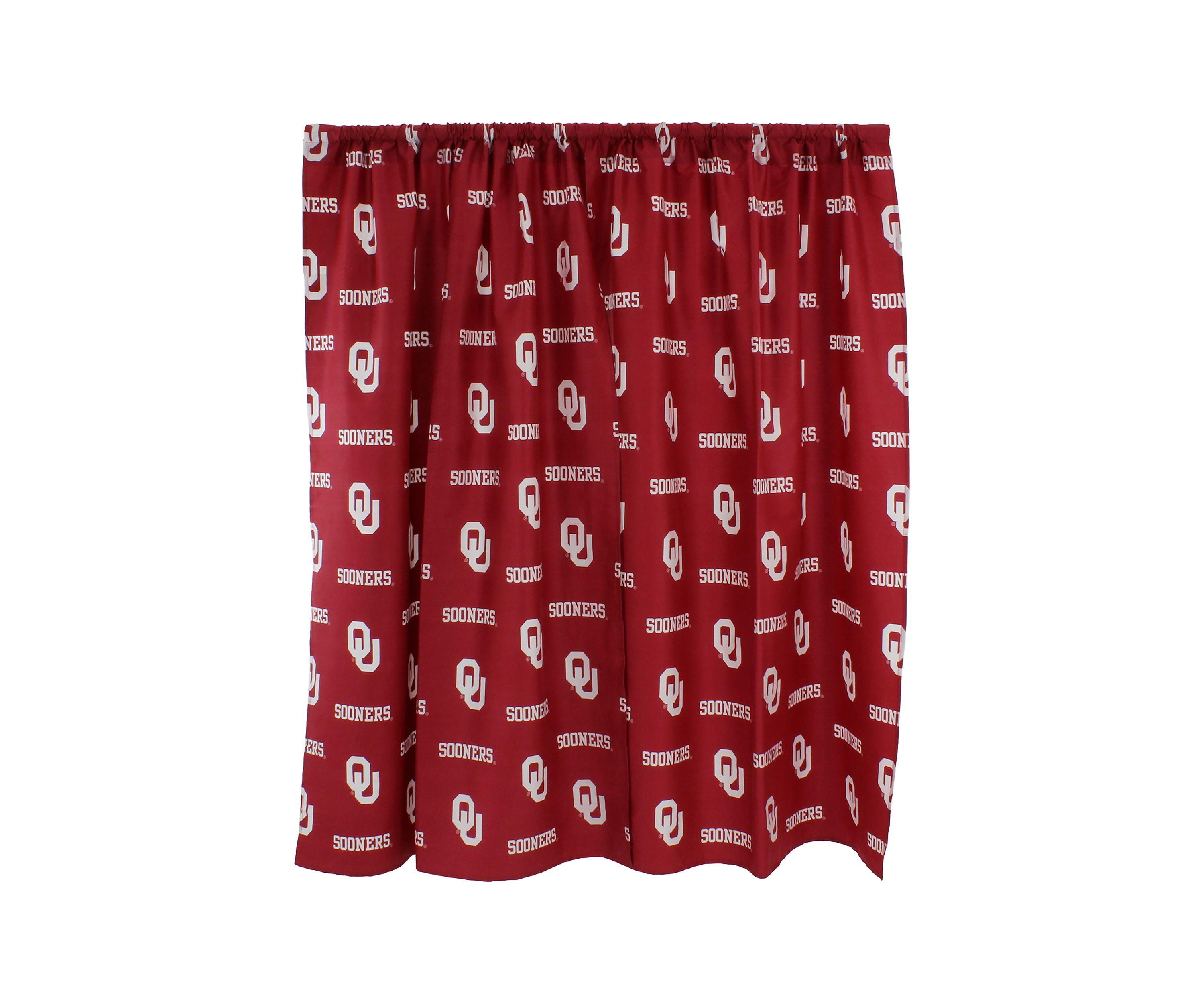 NCAA Oklahoma Sooners Printed Curtain Panels