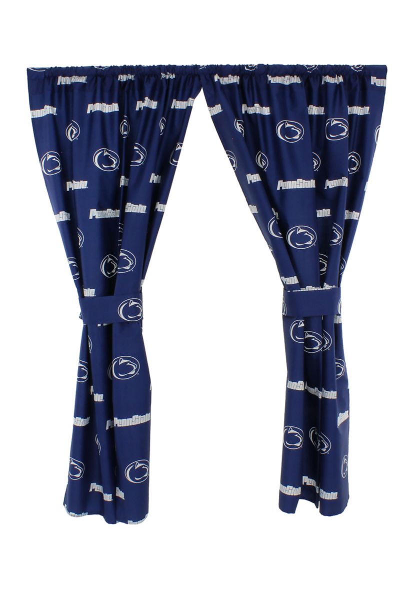 NCAA Penn State Nittany Lions Printed Curtain Panels