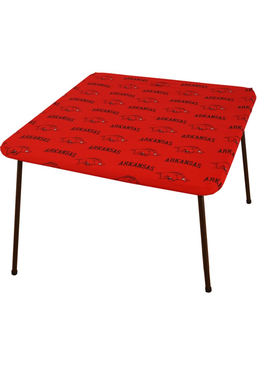 NCAA Arkansas Razorbacks Tailgate Fitted Tablecloth