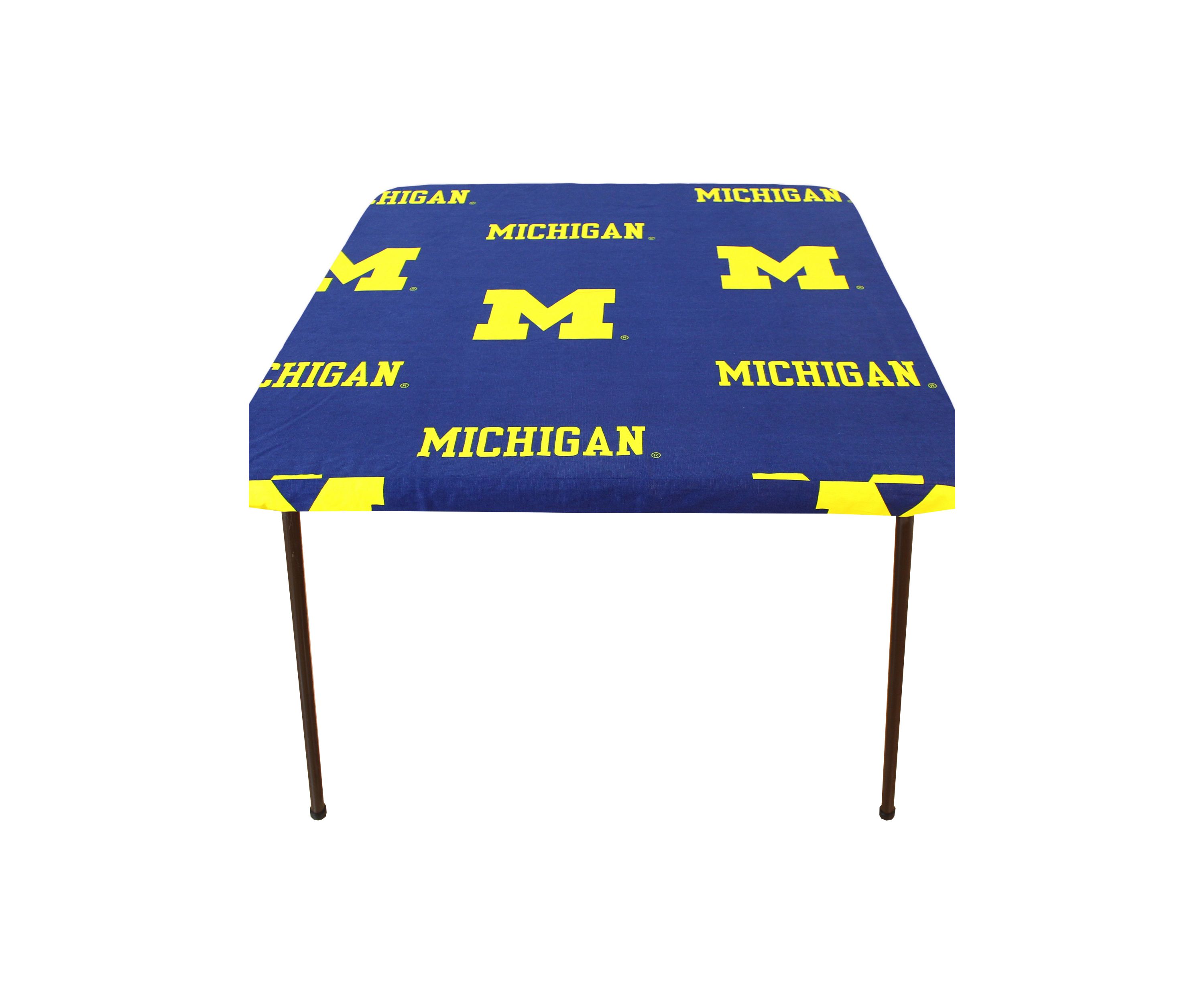 NCAA Michigan Wolverines Tailgate Fitted Tablecloth