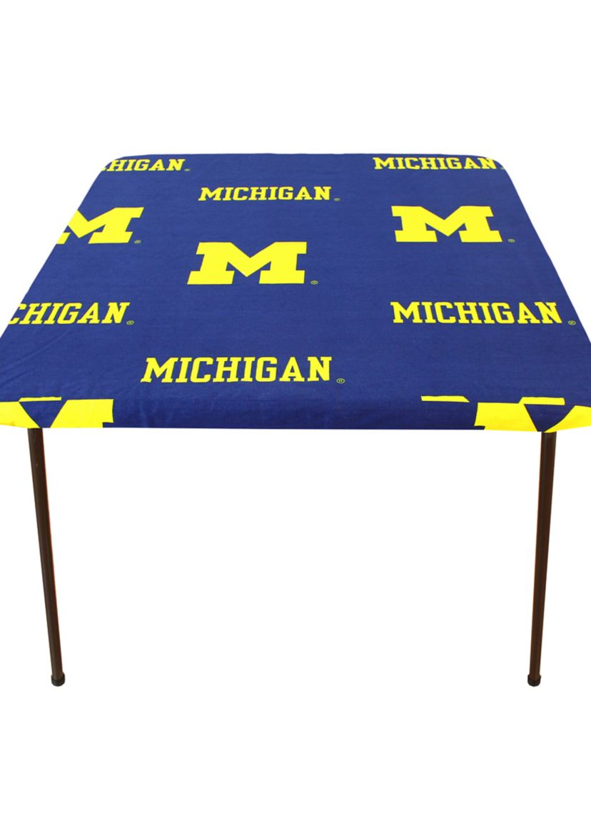 NCAA Michigan Wolverines Tailgate Fitted Tablecloth