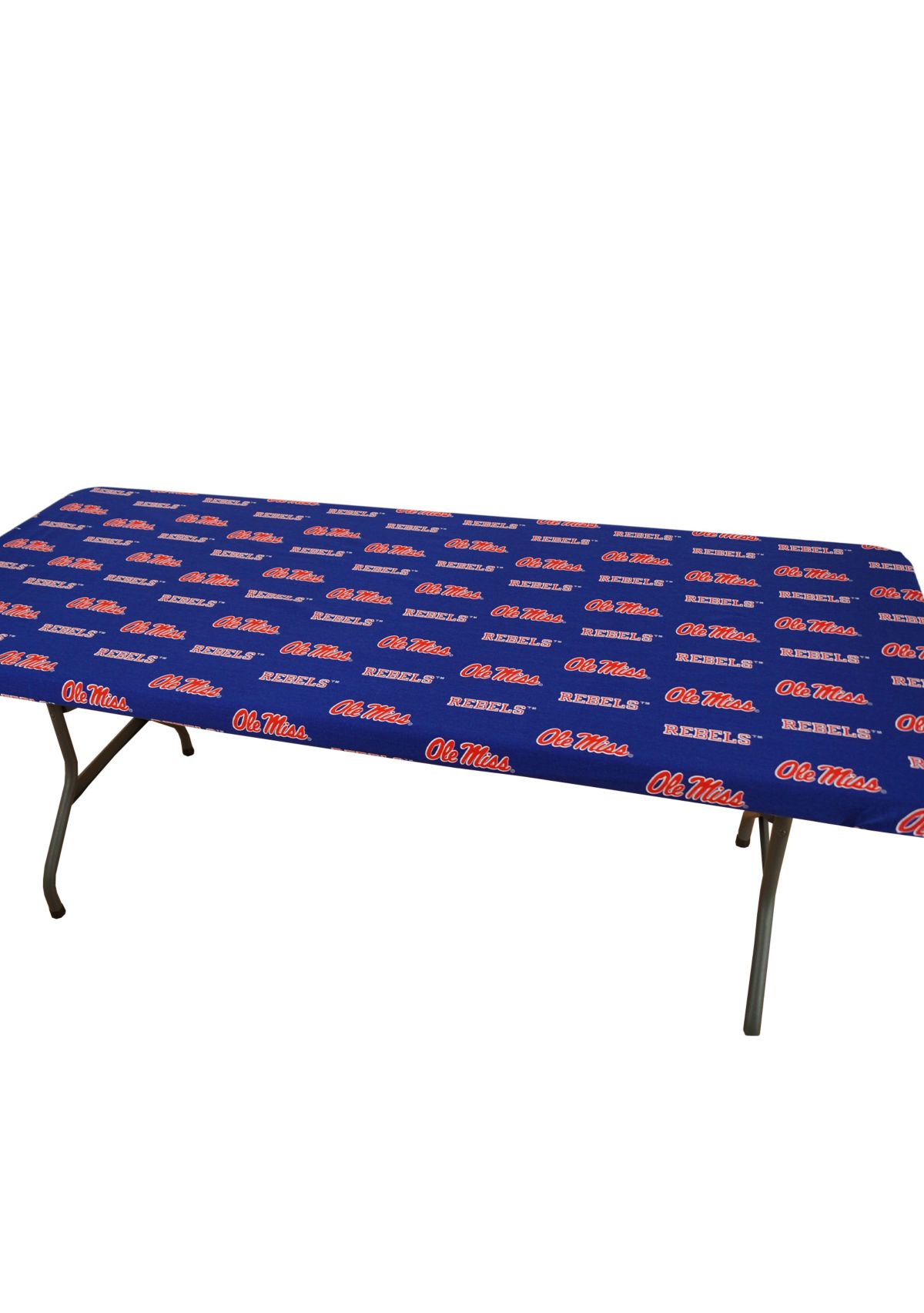 NCAA Ole Miss Rebels Tailgate Fitted Tablecloth