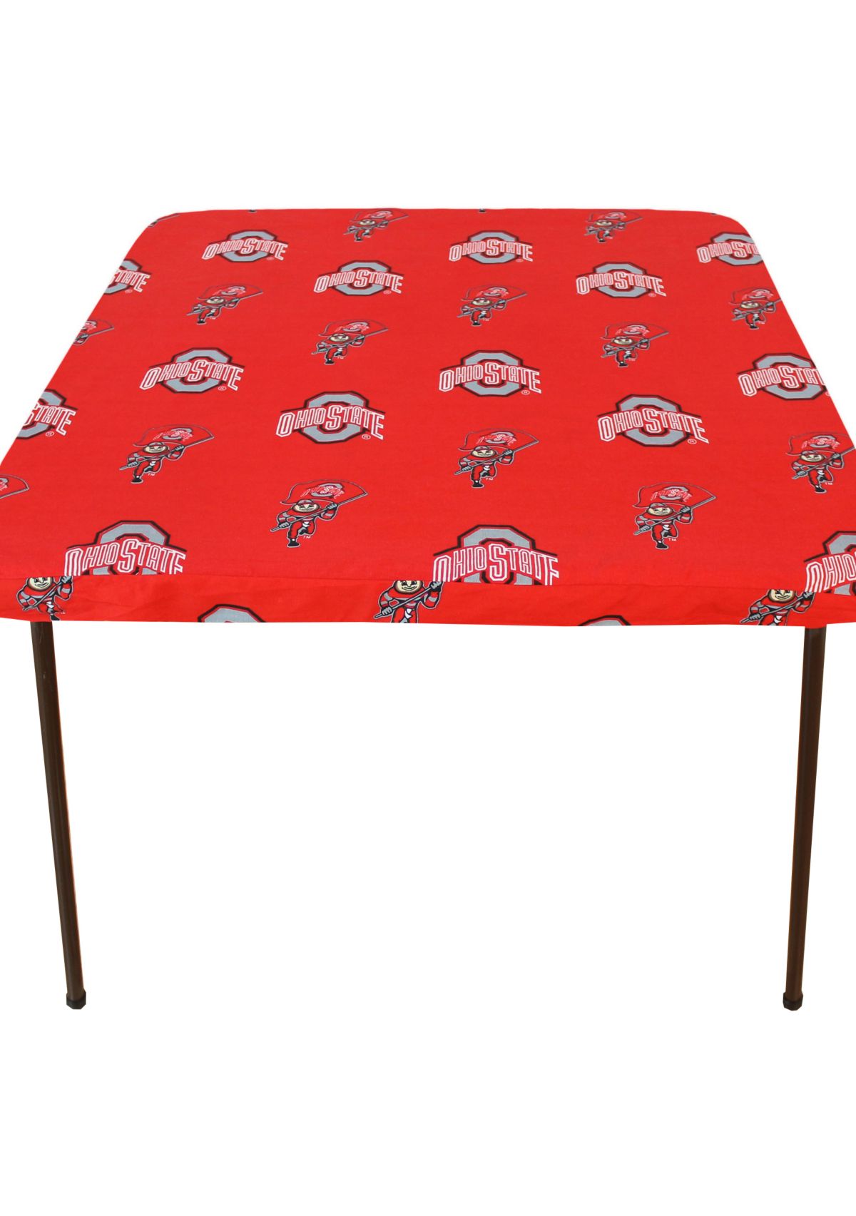 NCAA Ohio State Buckeyes Tailgate Fitted Tablecloth