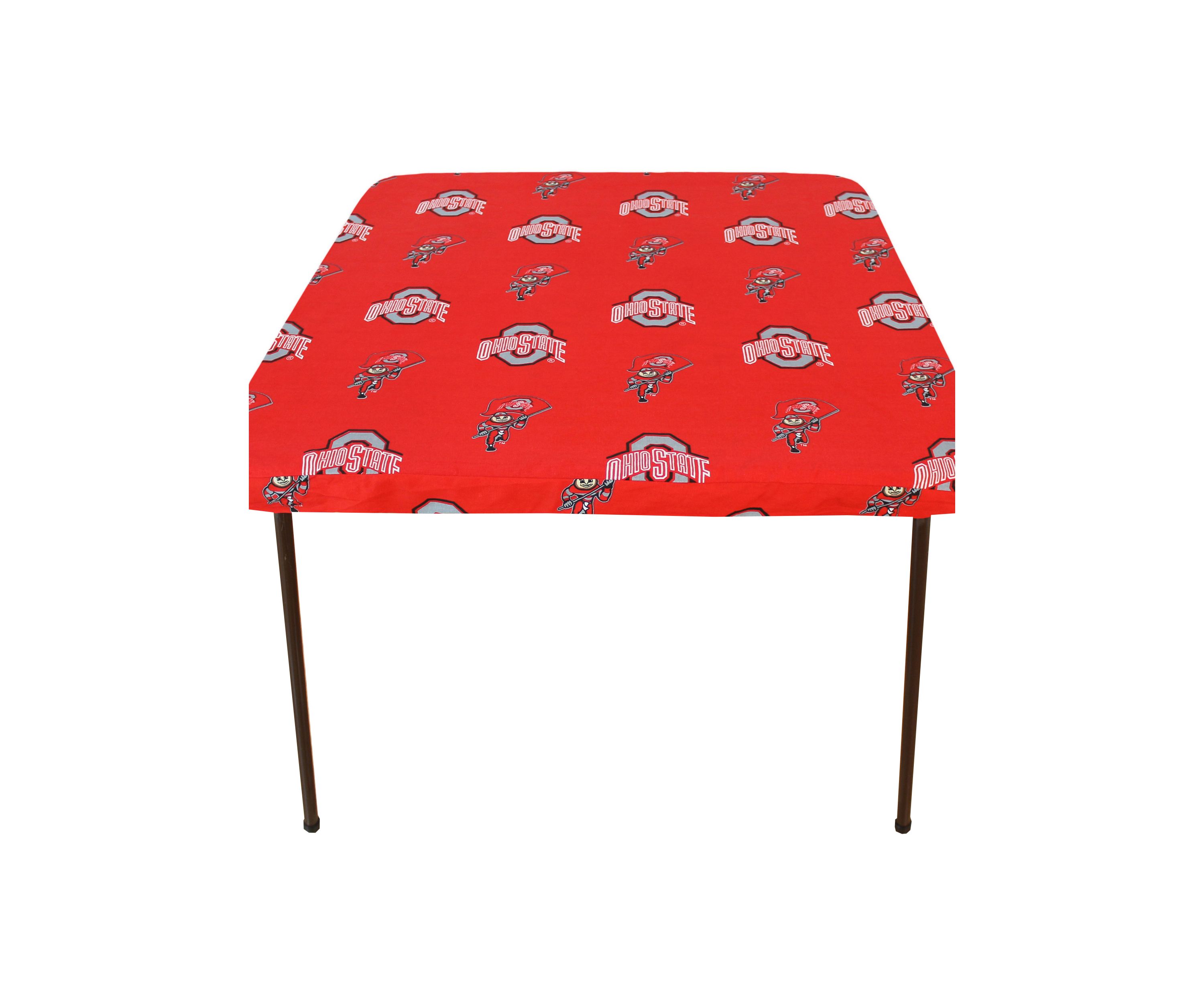 NCAA Ohio State Buckeyes Tailgate Fitted Tablecloth