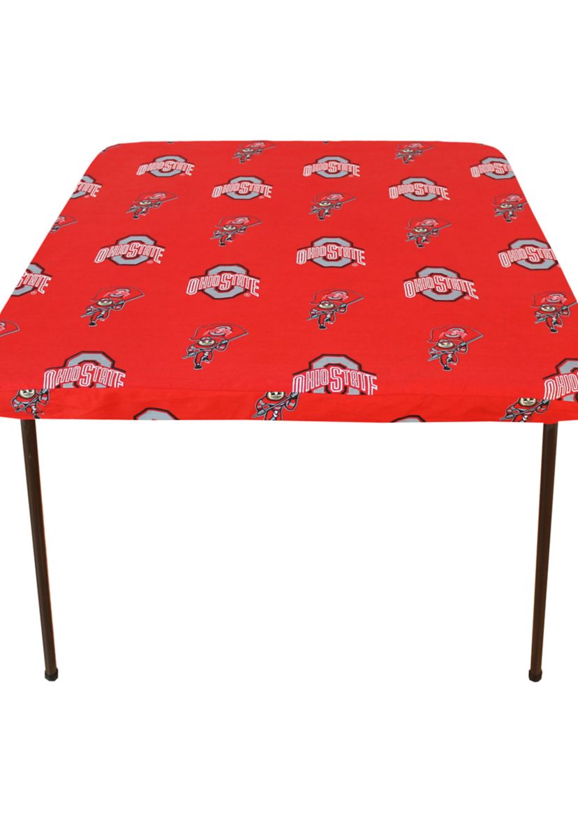 NCAA Ohio State Buckeyes Tailgate Fitted Tablecloth