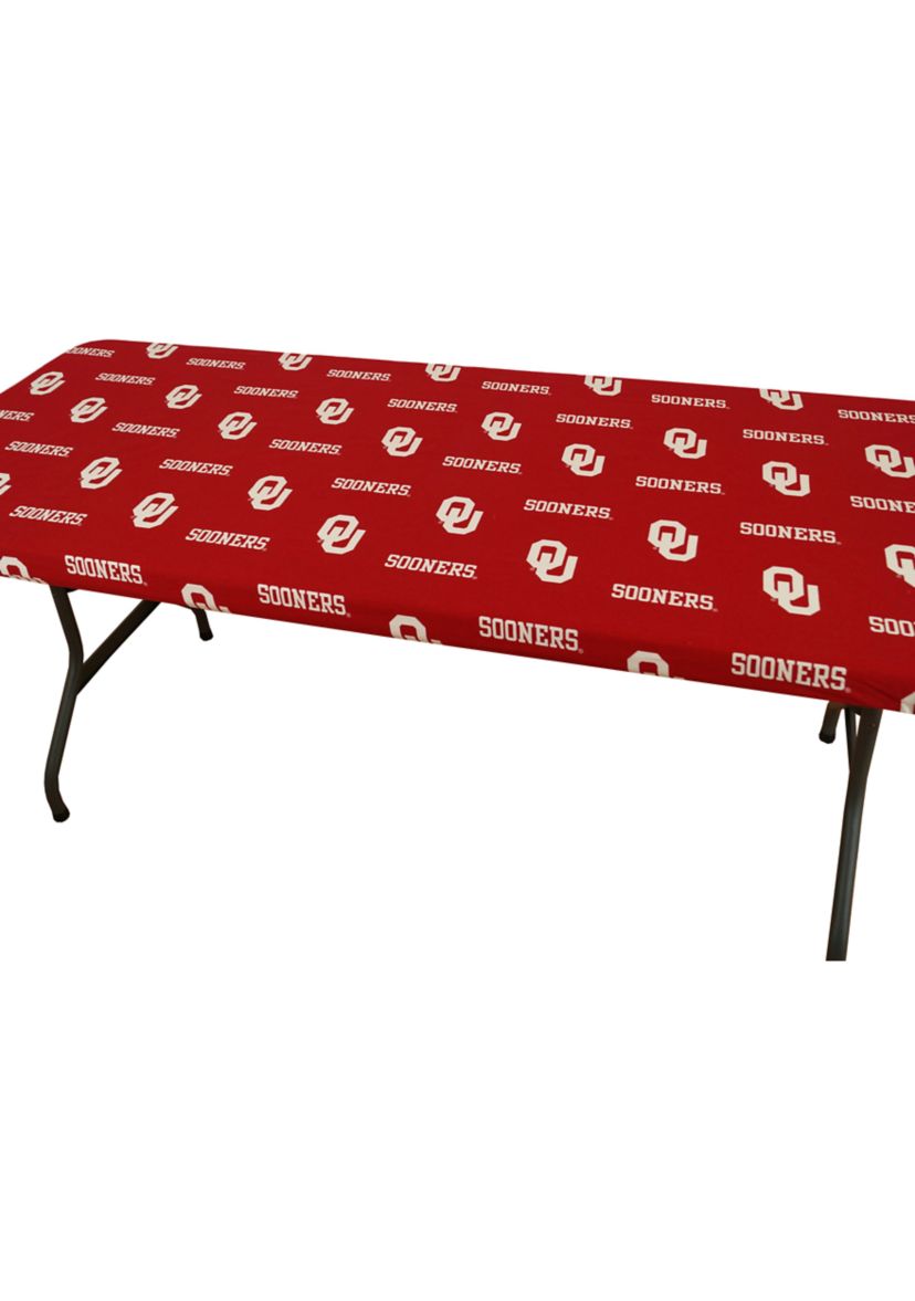 NCAA Oklahoma Sooners Tailgate Fitted Tablecloth