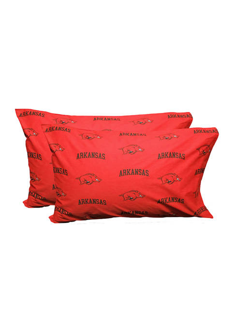 NCAA Arkansas Razorbacks Standard Pillowcase