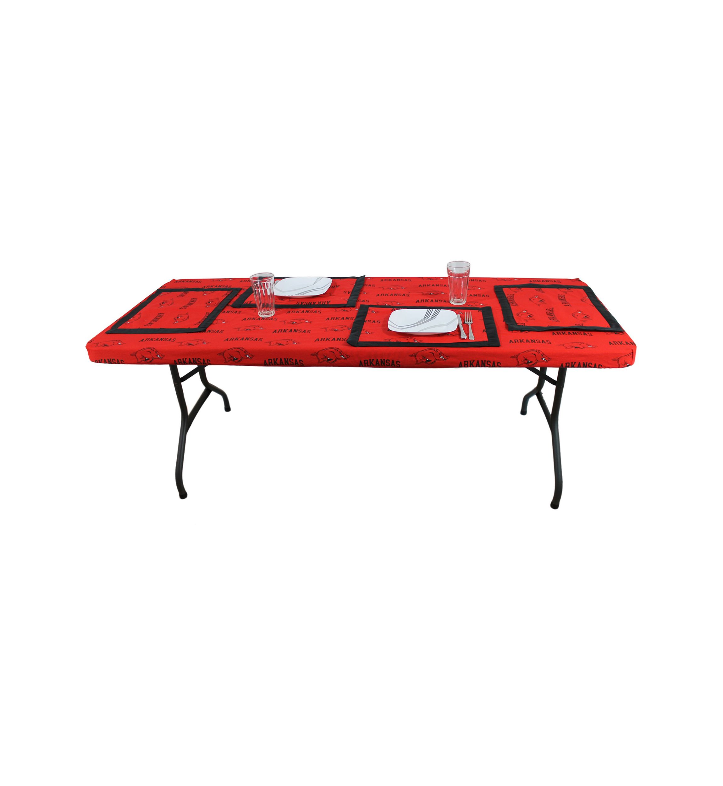 NCAA Arkansas Razorbacks Set of 4 Placemats