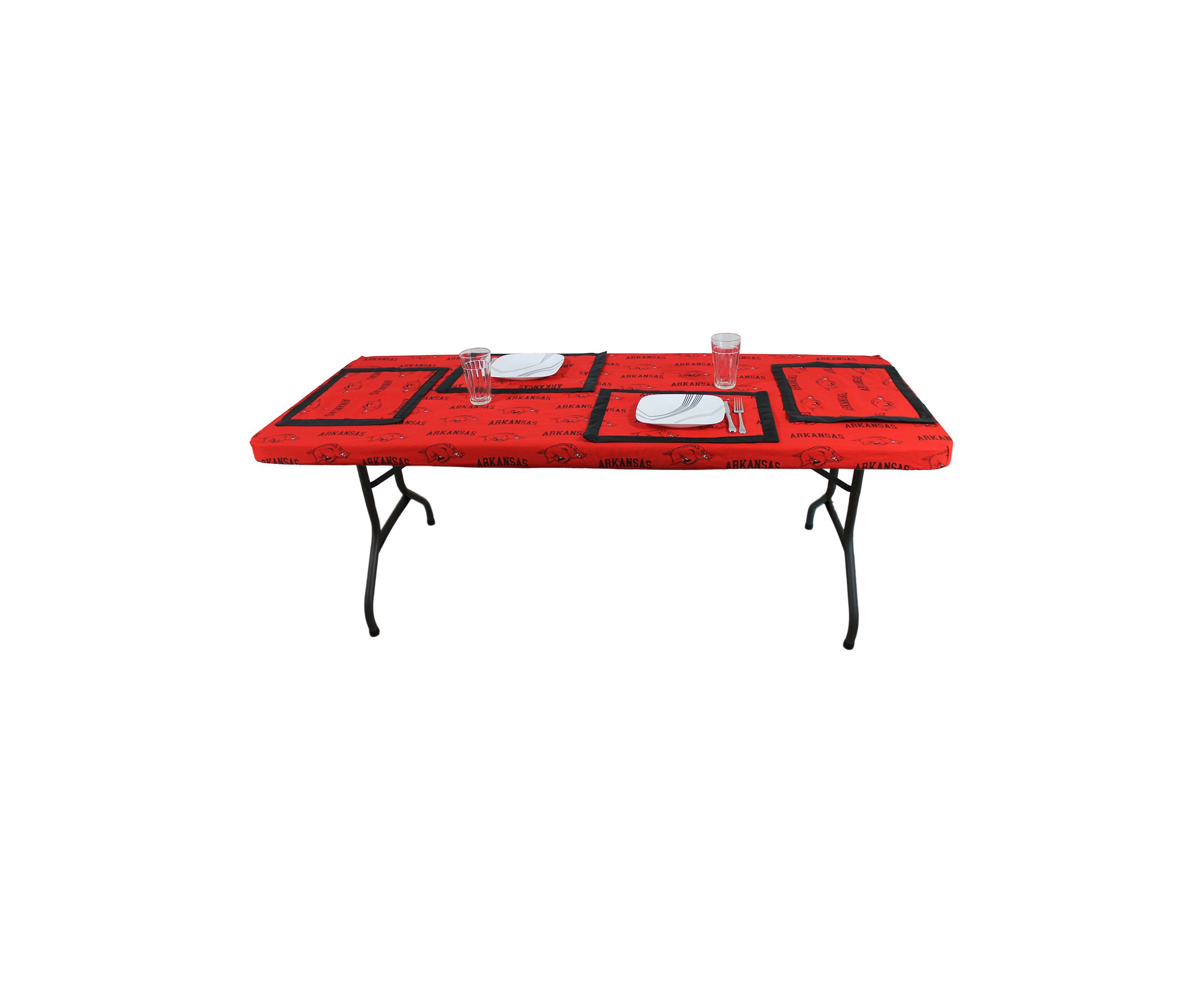 NCAA Arkansas Razorbacks Set of 4 Placemats