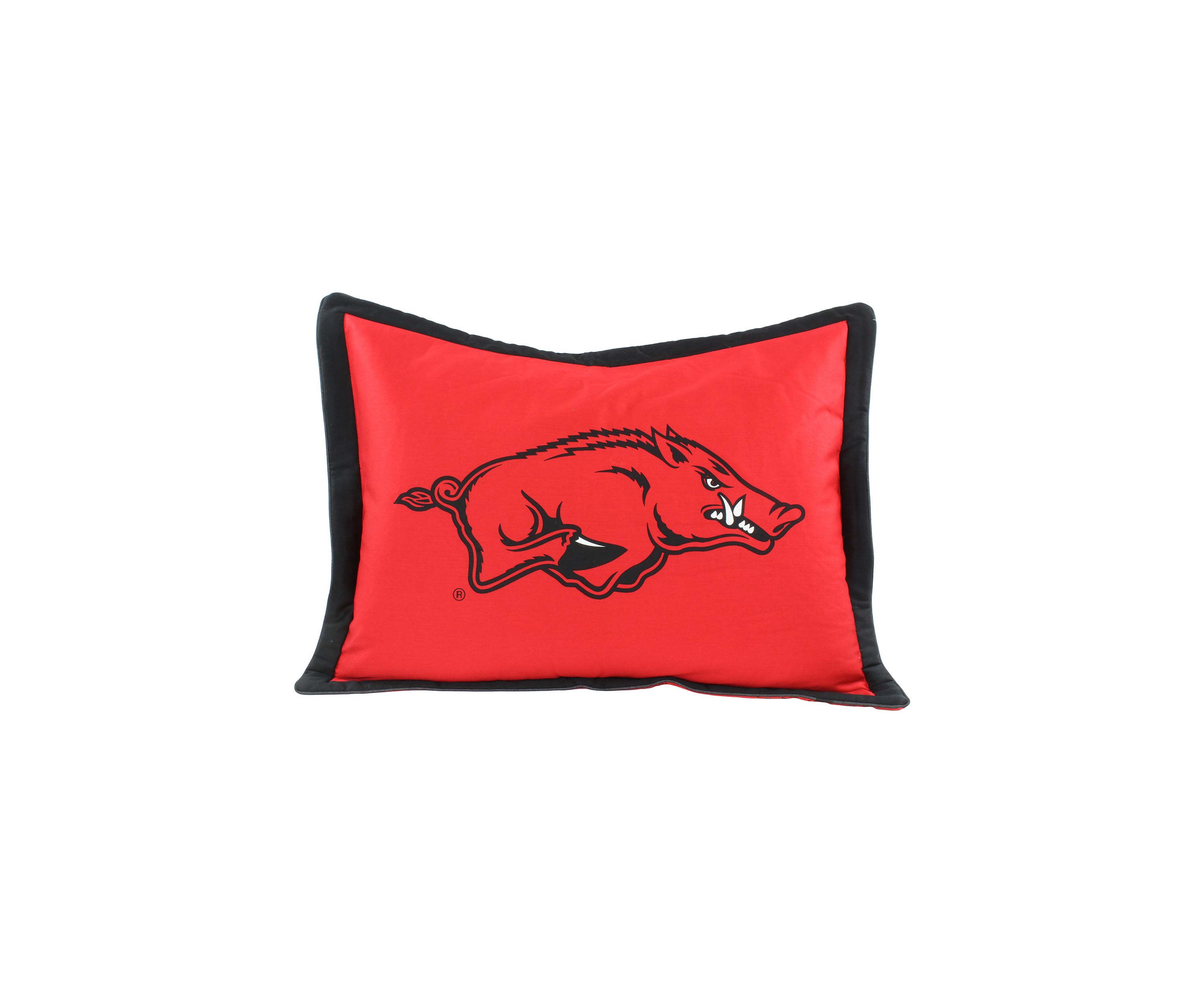 NCAA Arkansas Razorbacks Printed Pillow Sham