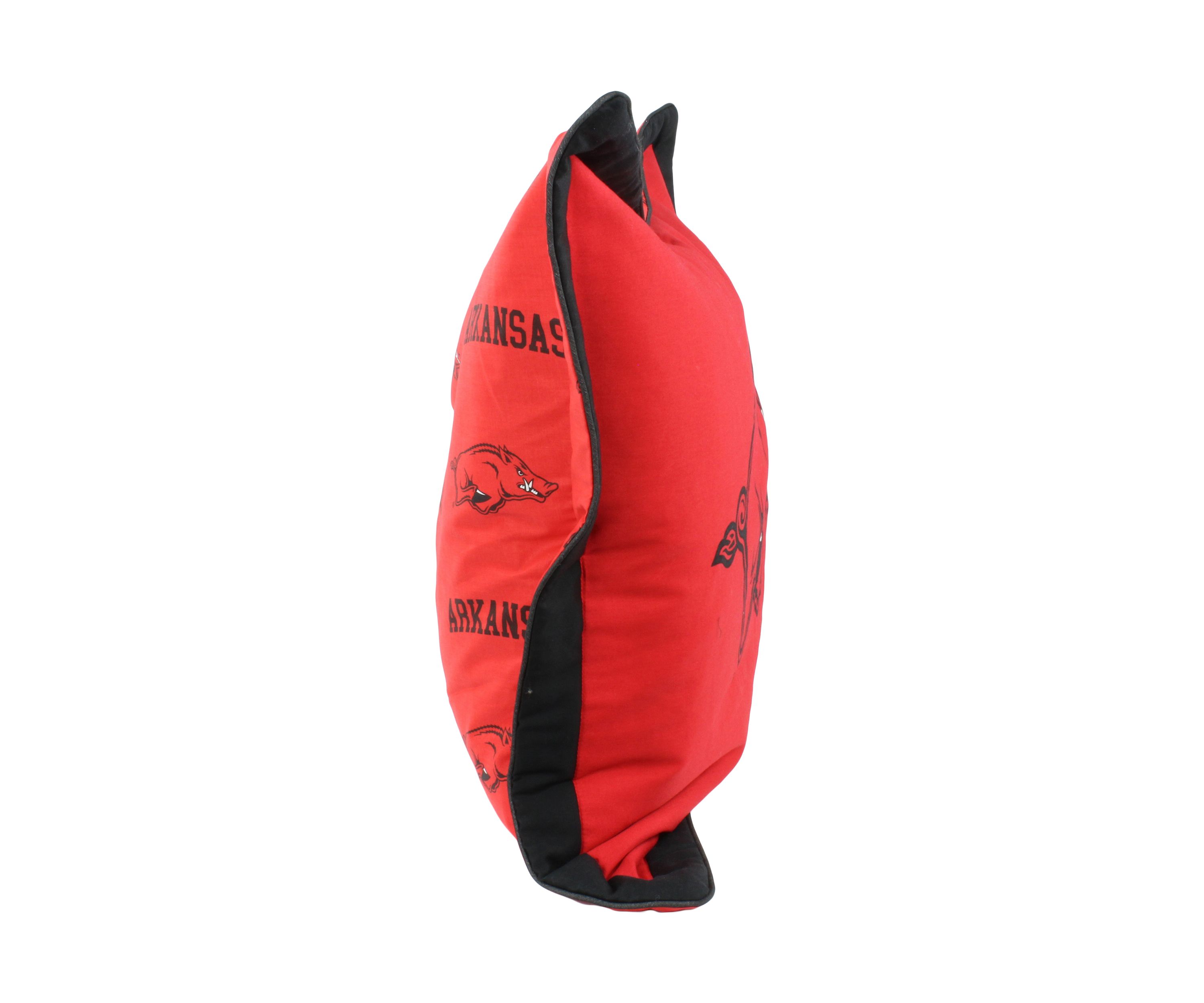 NCAA Arkansas Razorbacks Printed Pillow Sham
