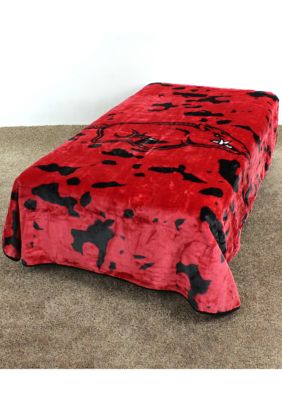 NCAA Arkansas Razorbacks Huge Raschel Throw Blanket