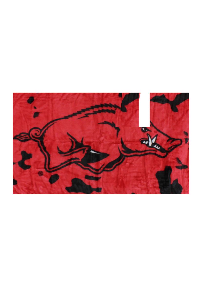 NCAA Arkansas Razorbacks Huge Raschel Throw Blanket