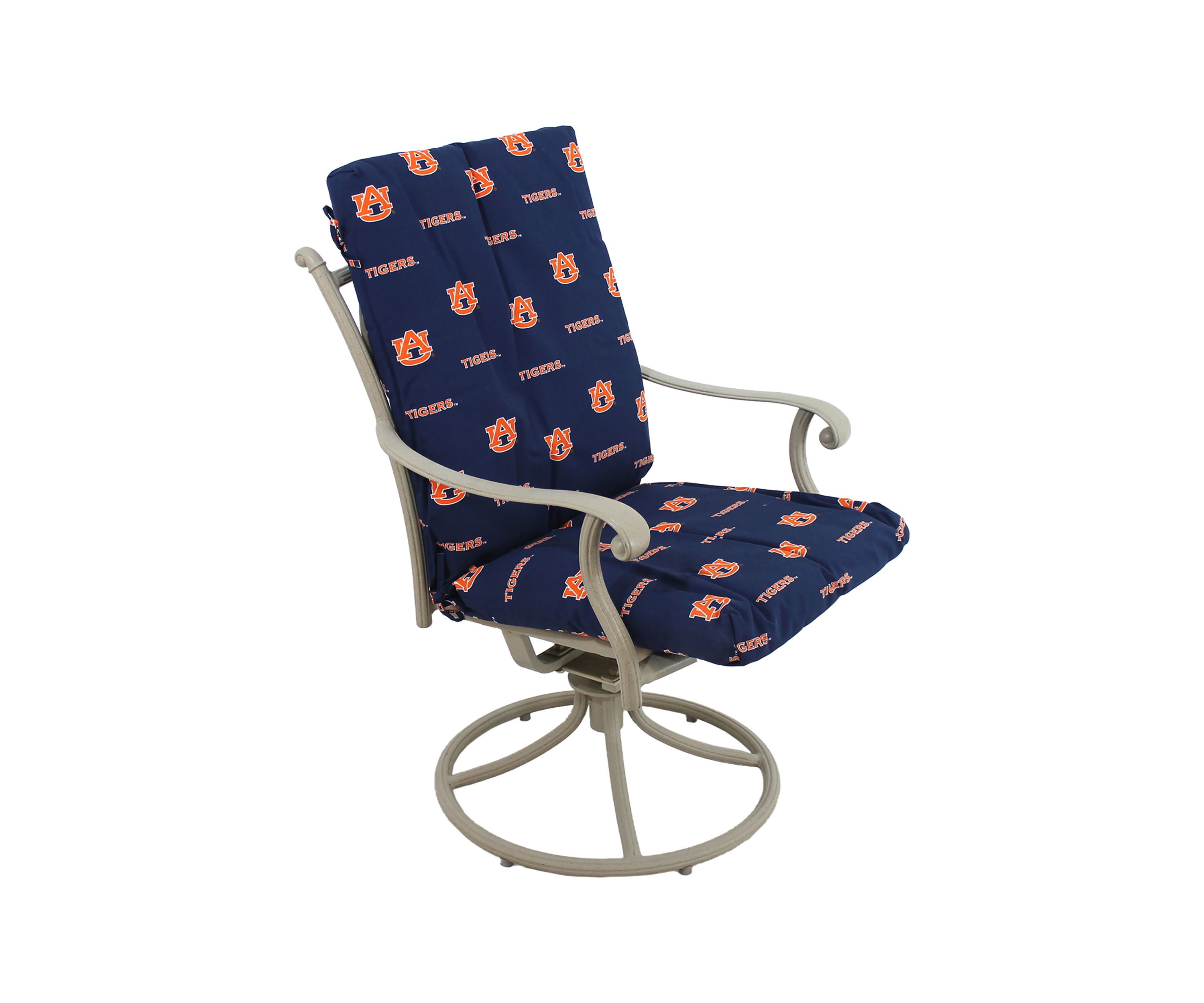 NCAA Auburn Tigers 2 Piece Chair Cushion