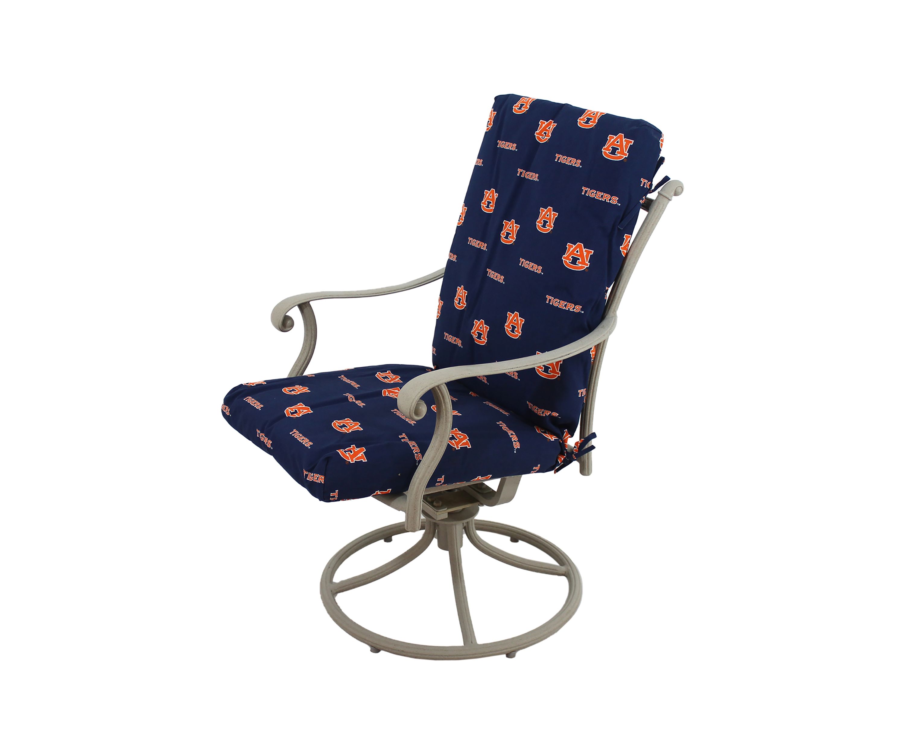NCAA Auburn Tigers 2 Piece Chair Cushion