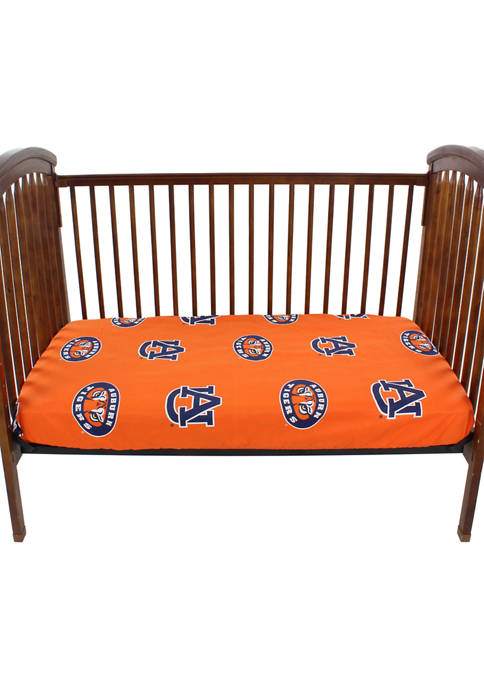 College Covers NCAA Auburn Tigers Baby Crib Fitted