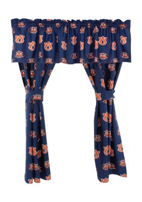 NCAA Auburn Tigers Printed Curtain Valance